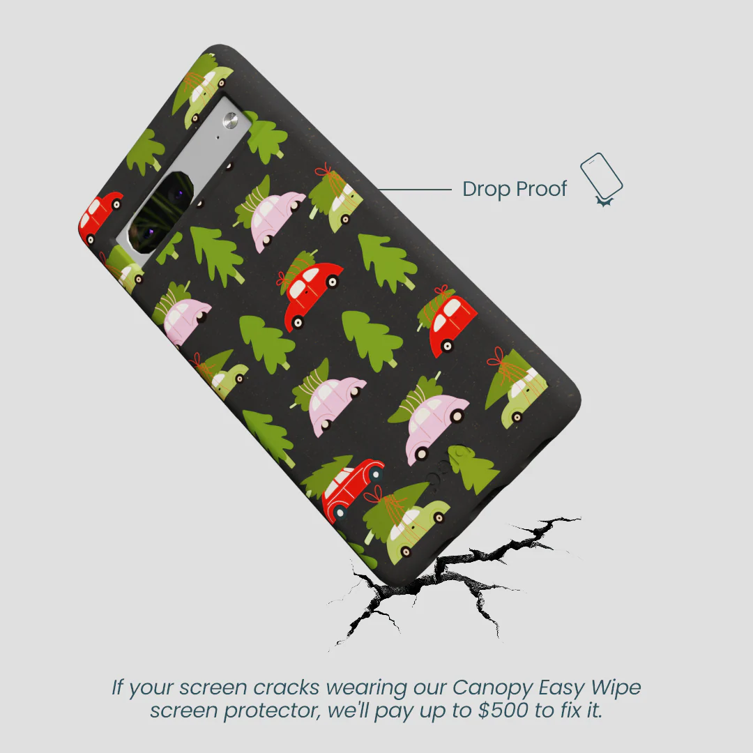 Black Holiday Caravan Google Pixel 7 Case - Image 5