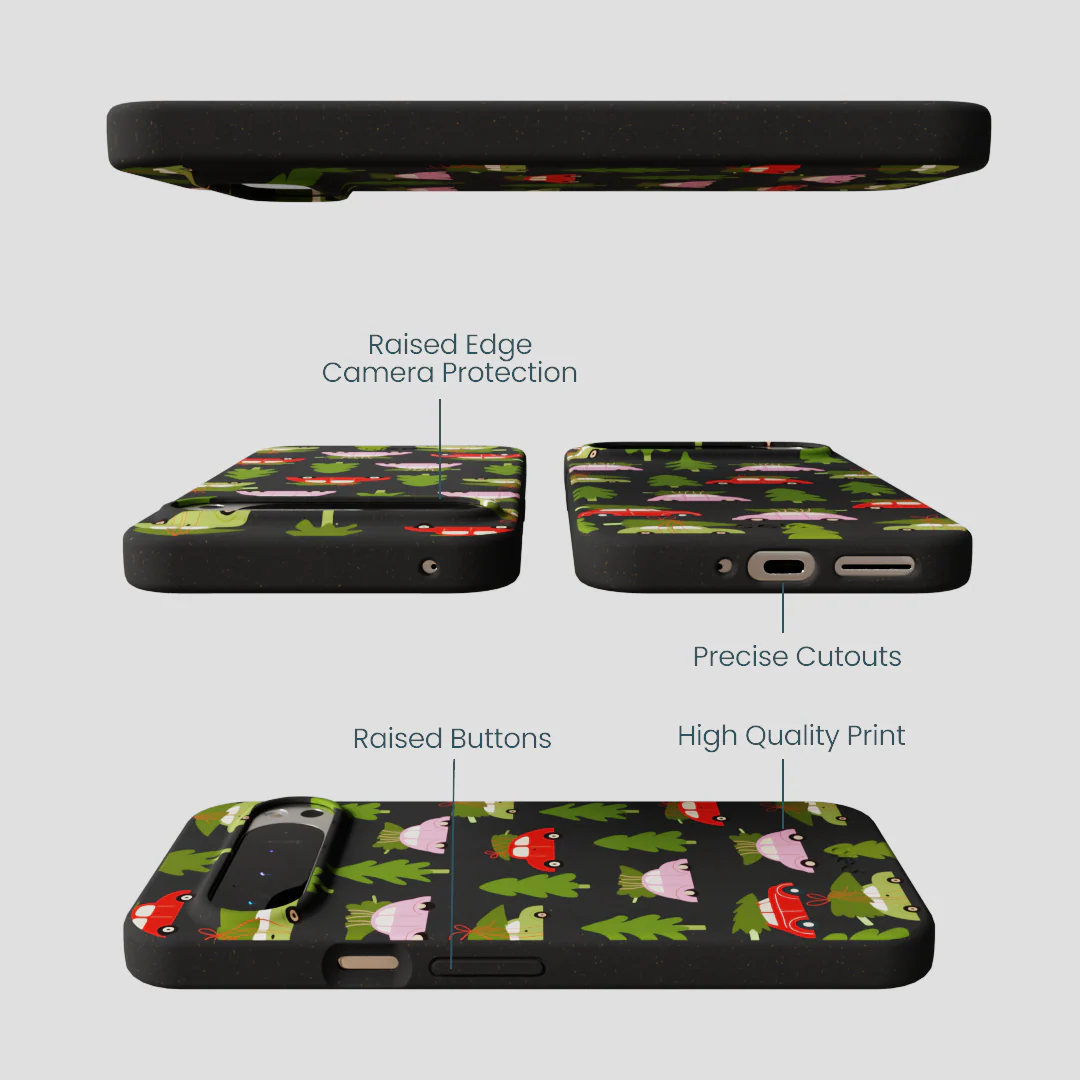 Black Holiday Caravan Google Pixel 9 Pro XL Case - Image 3