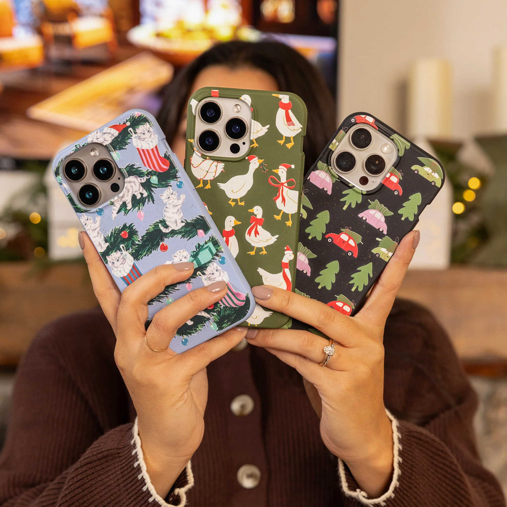 Black Holiday Caravan Google Pixel 9 Pro XL Case - Image 9