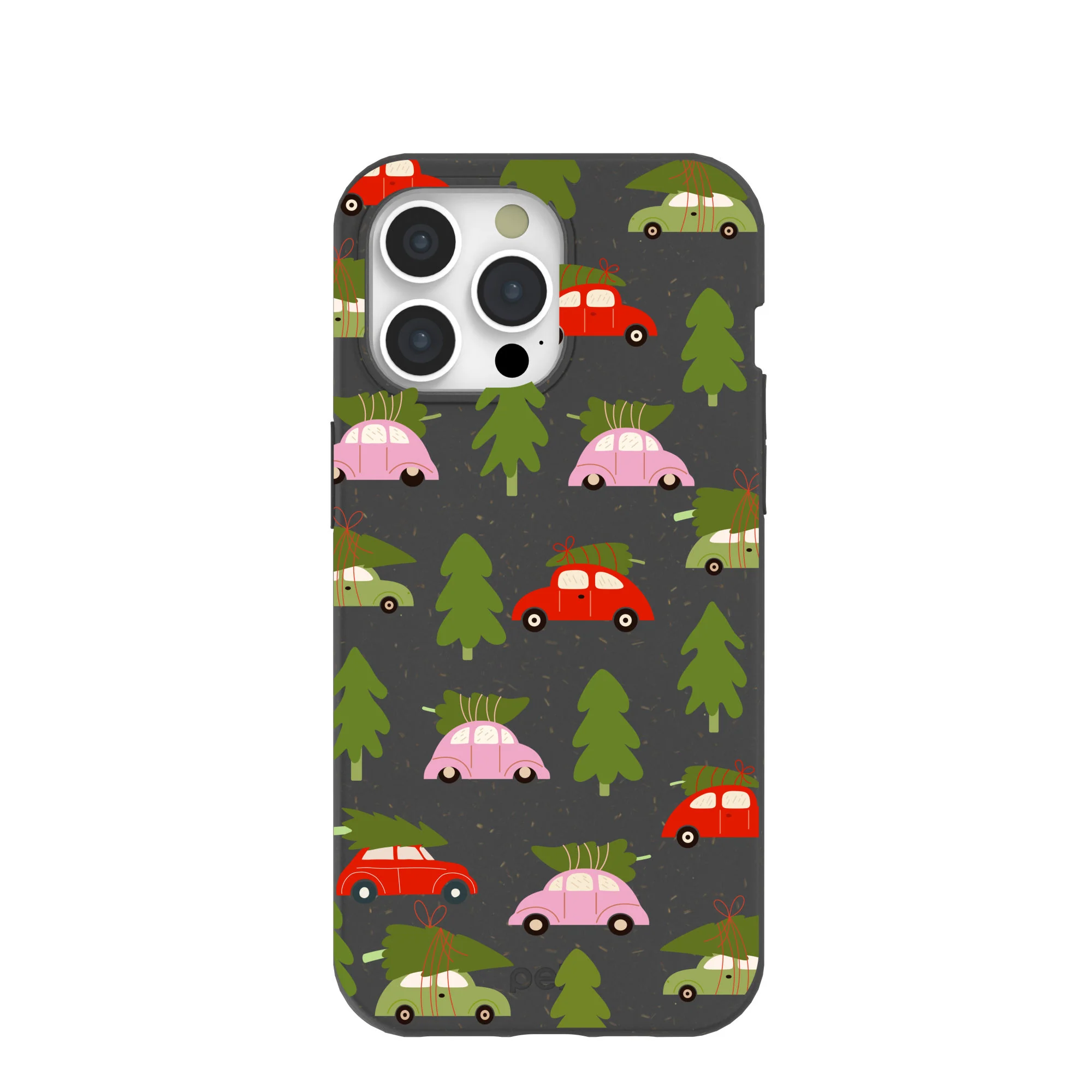 Black Holiday Caravan iPhone 15 Pro Max Case