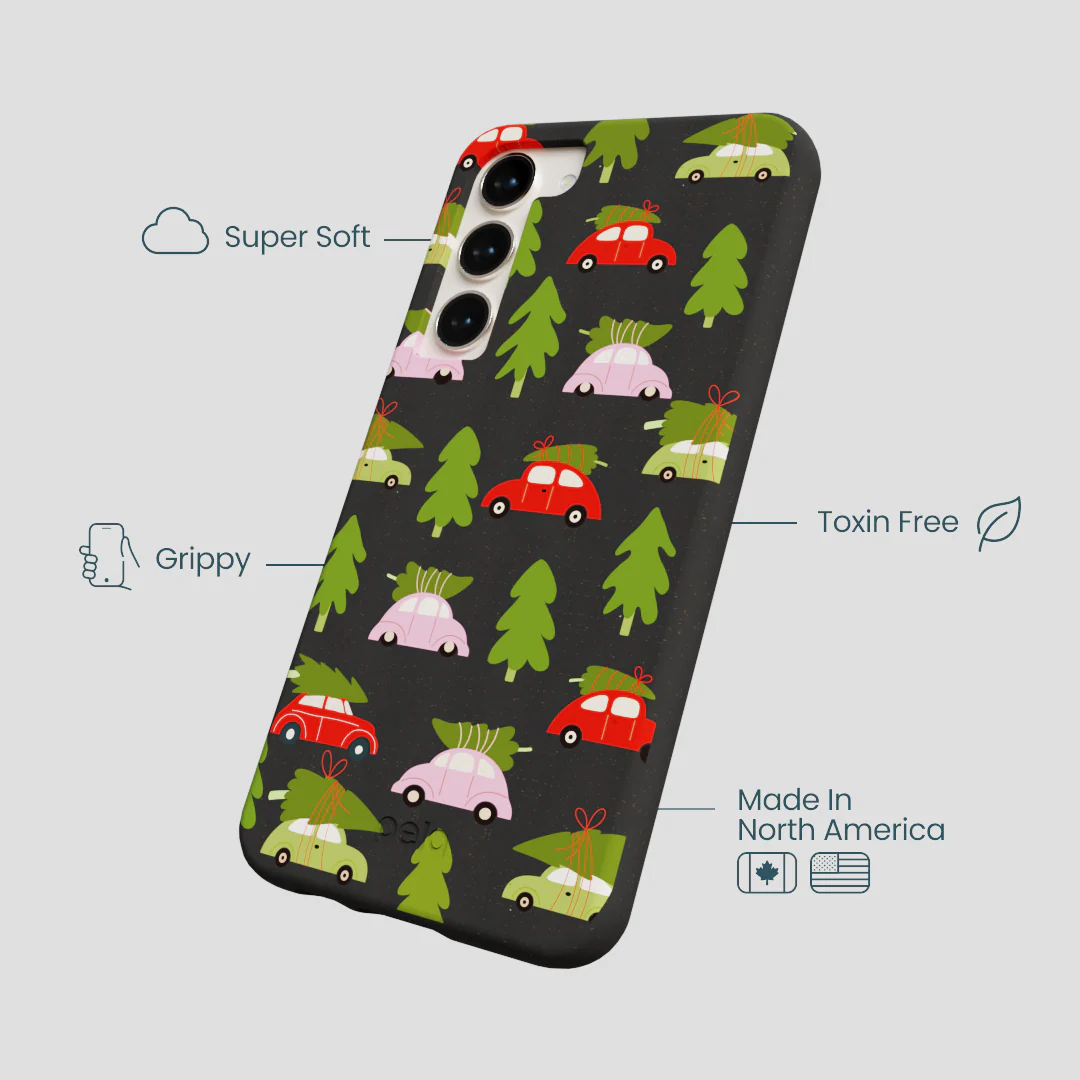 Black Holiday Caravan Samsung Galaxy S23+(Plus) Case - Image 4