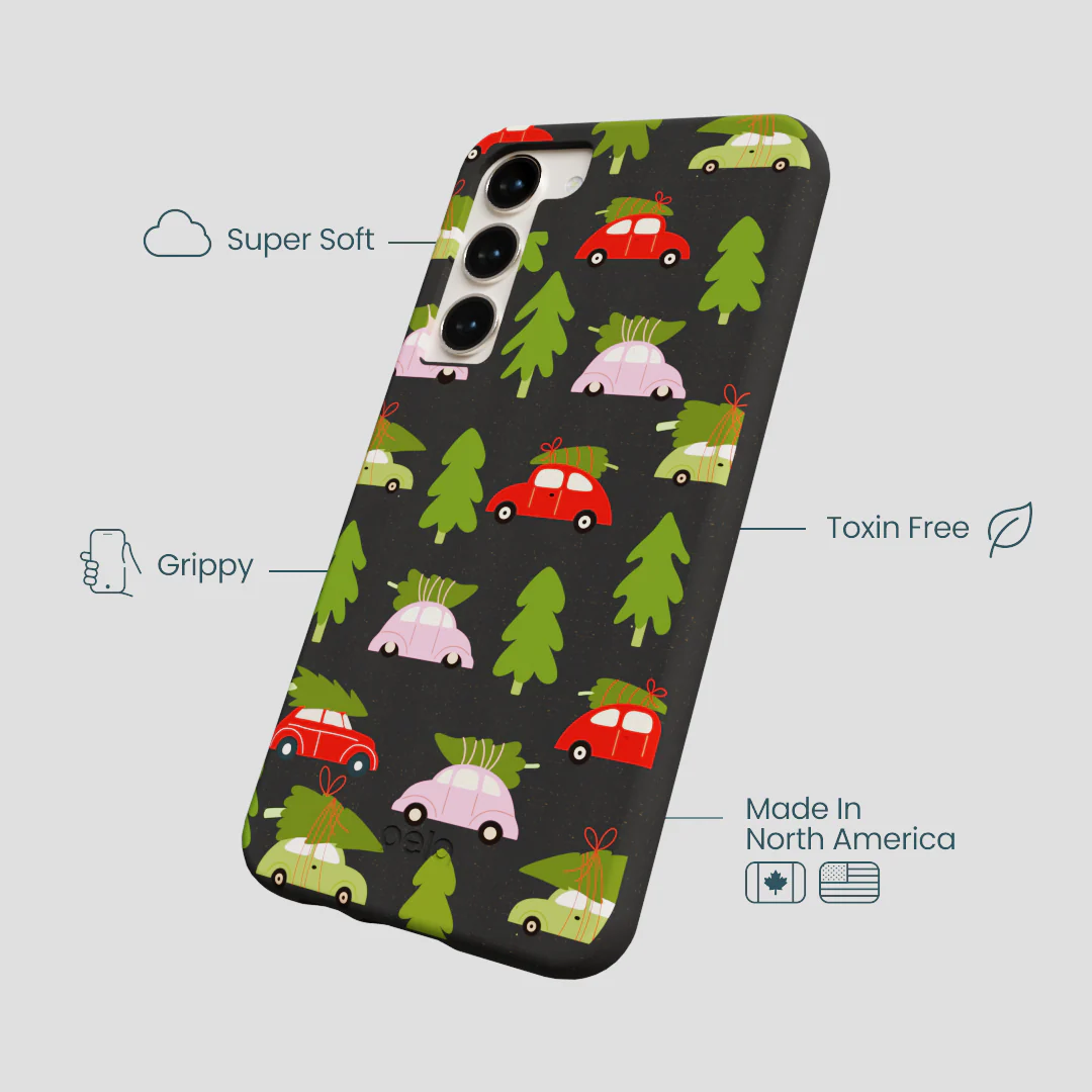 Black Holiday Caravan Samsung Galaxy S24+(Plus) Case - Image 4