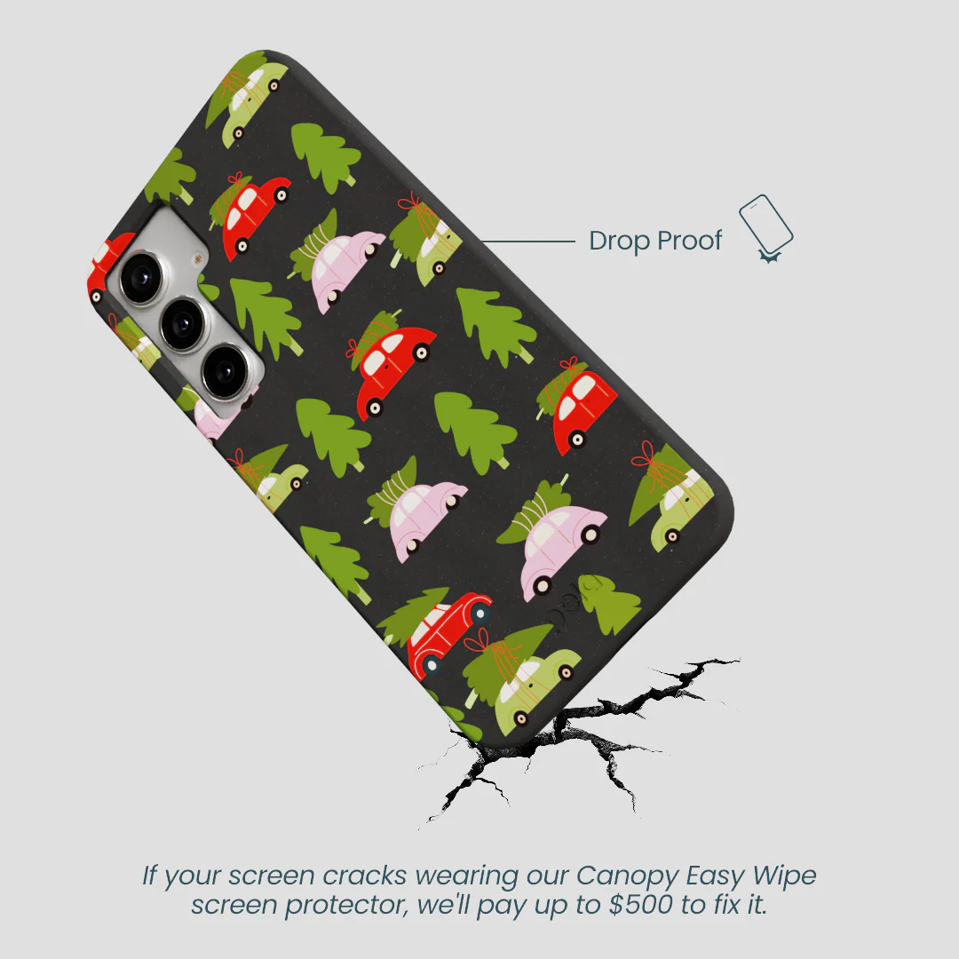 Black Holiday Caravan Samsung Galaxy S25+(Plus) Case - Image 5
