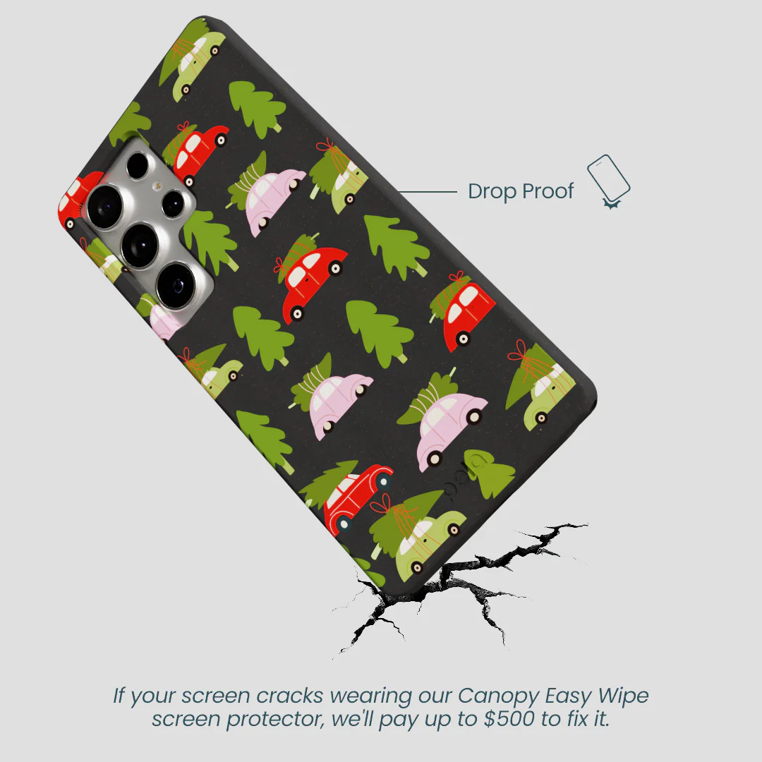 Black Holiday Caravan Samsung Galaxy S25 Ultra Case - Image 5