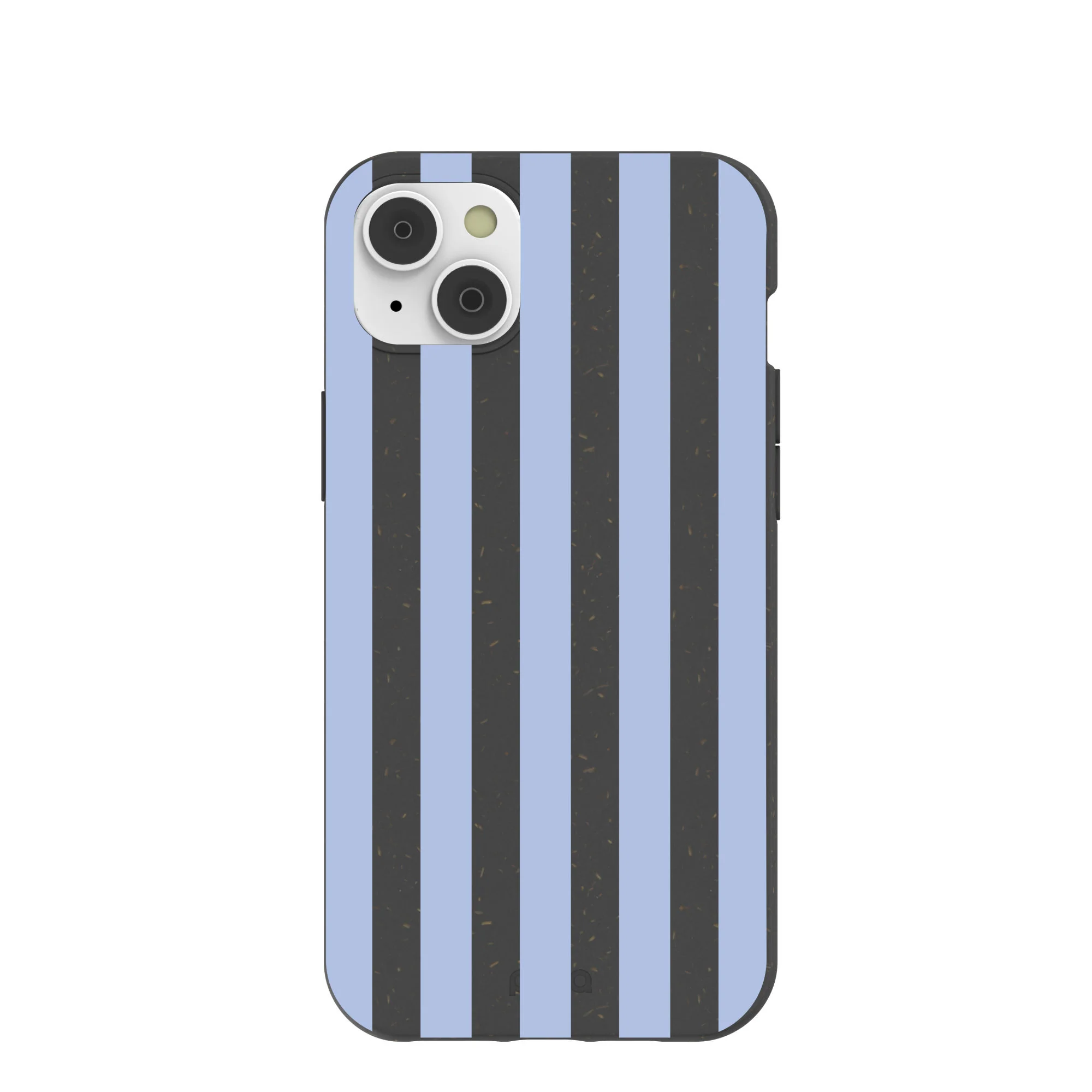 Black Ice Blue Stripes iPhone 14 Plus Case