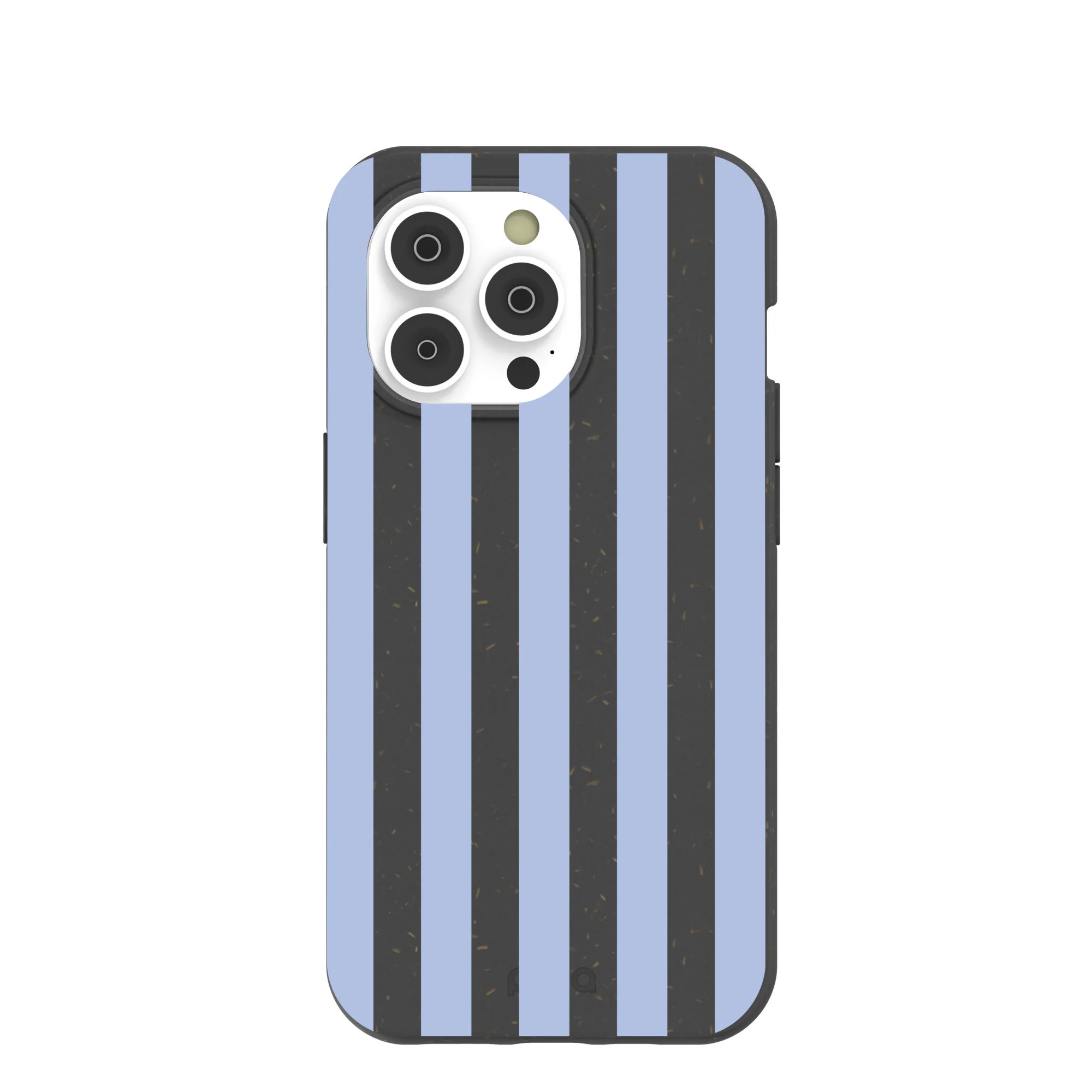 Black Ice Blue Stripes iPhone 14 Pro Case
