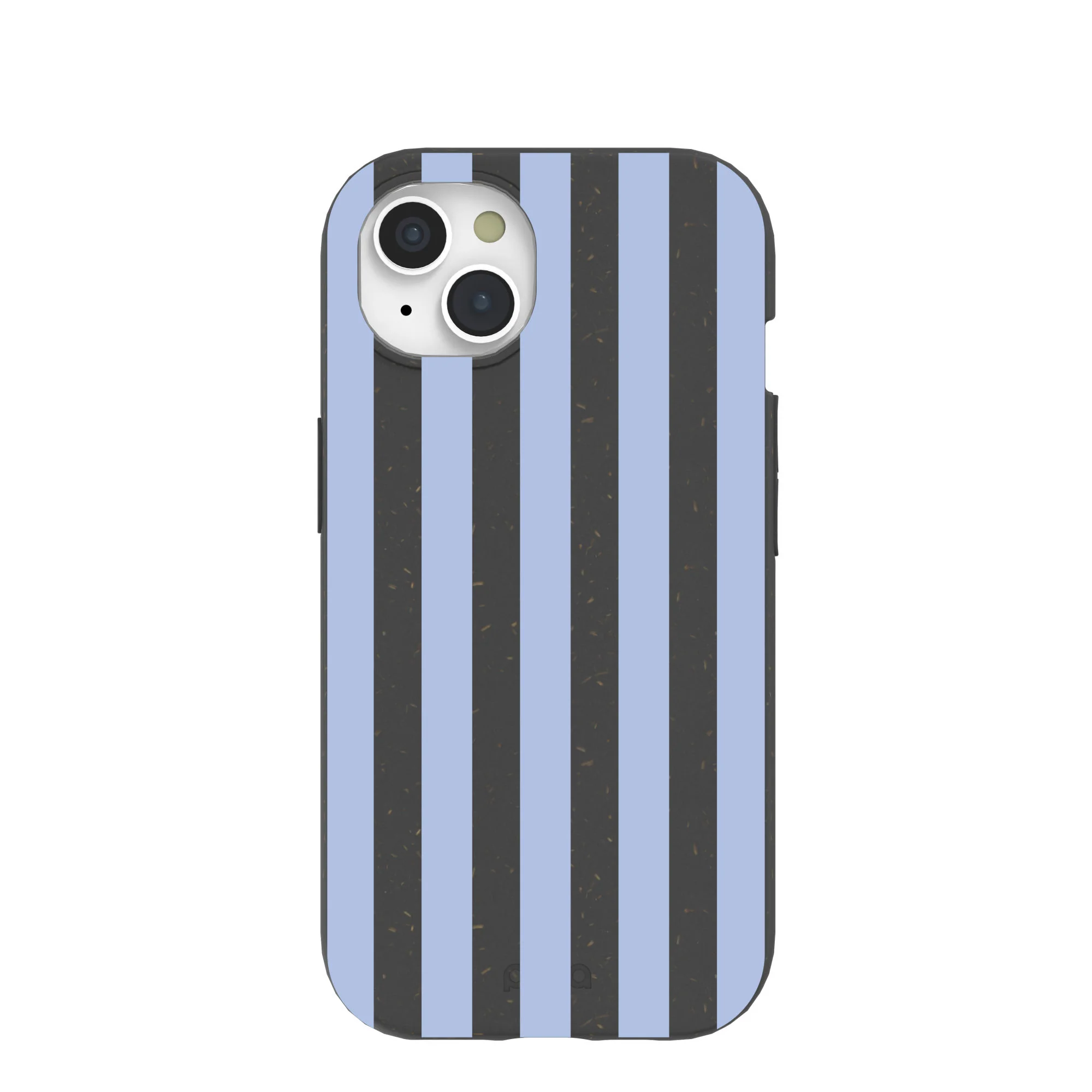 Black Ice Blue Stripes iPhone 15 Case