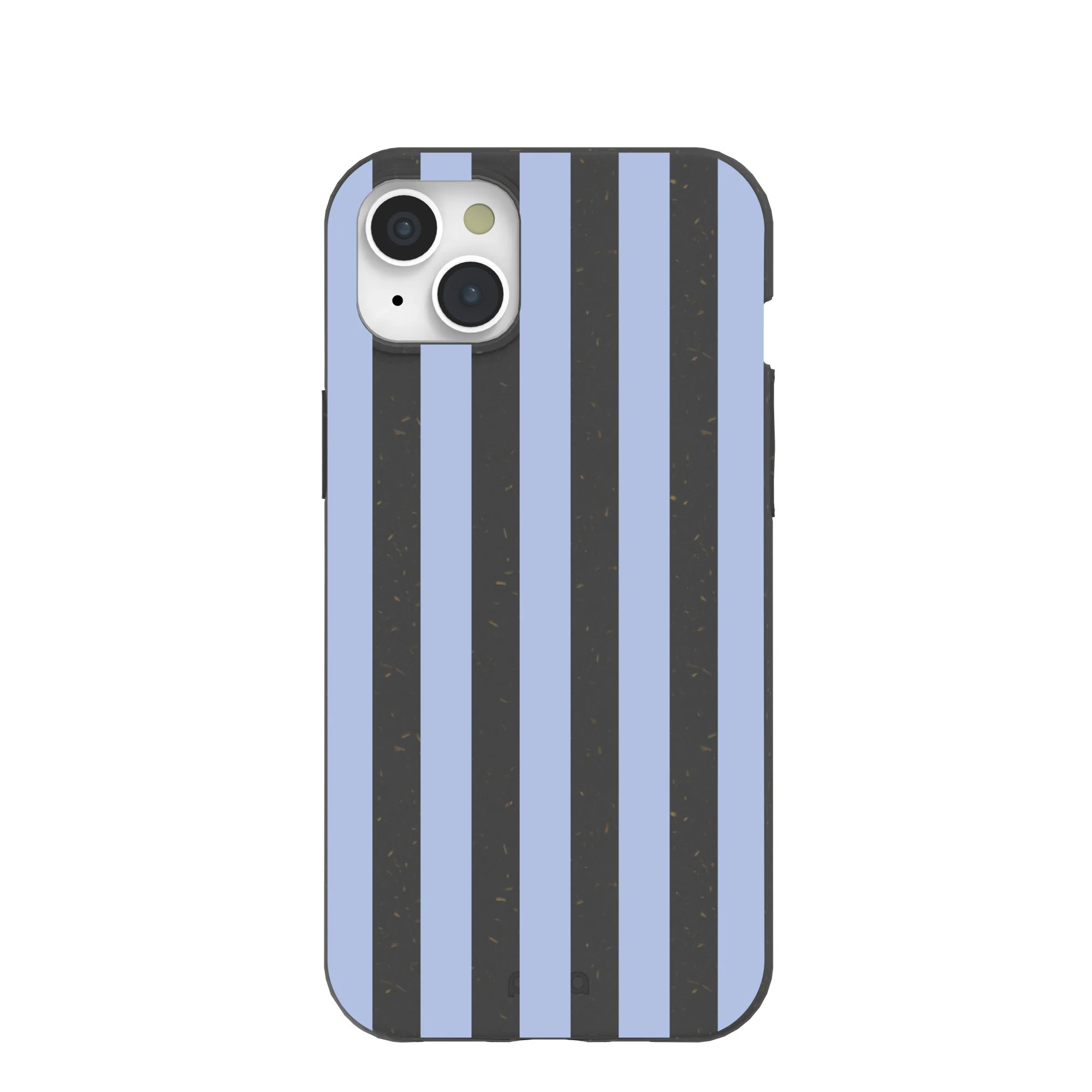 Black Ice Blue Stripes iPhone 15 Plus Case