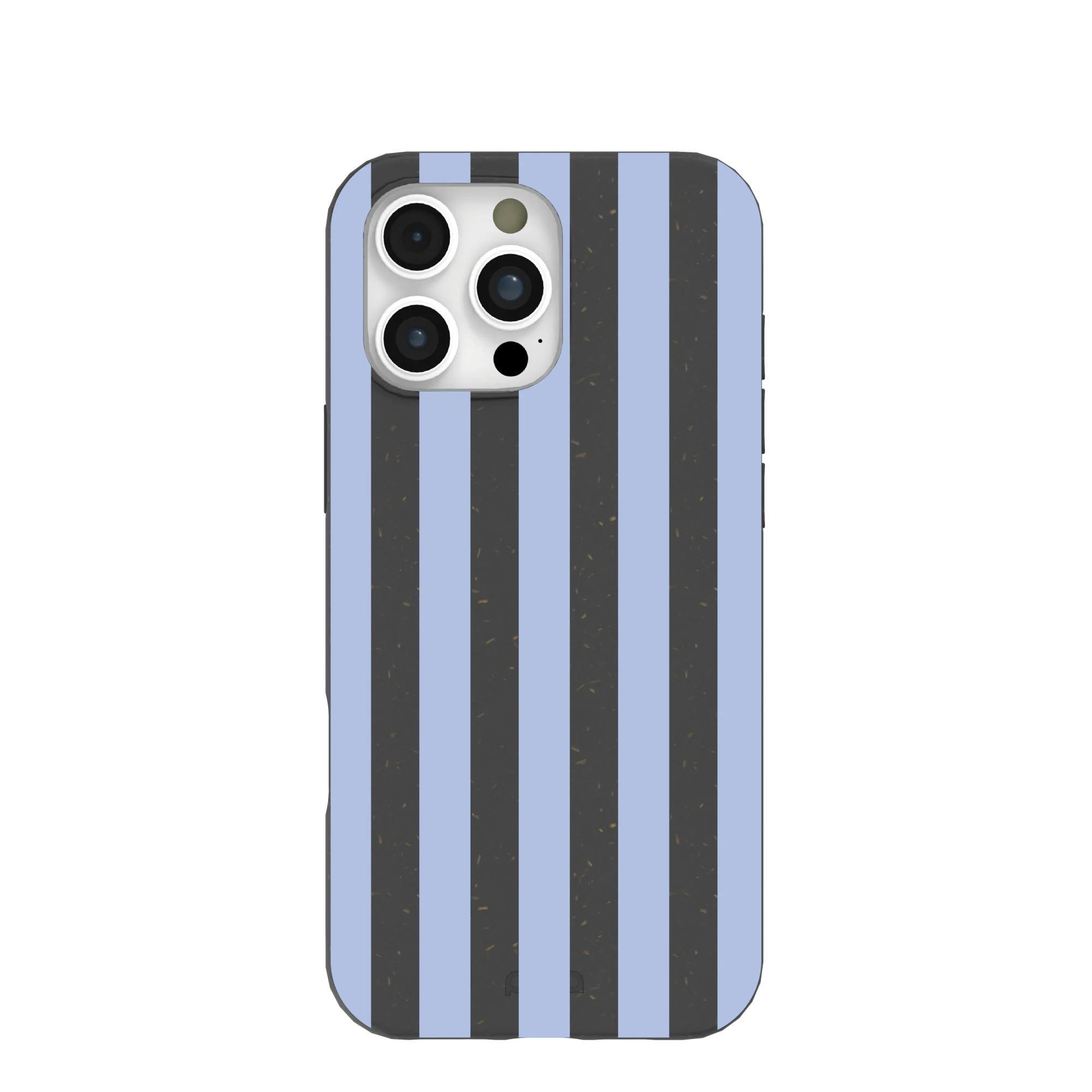 Black Ice Blue Stripes iPhone 16 Pro Max Case