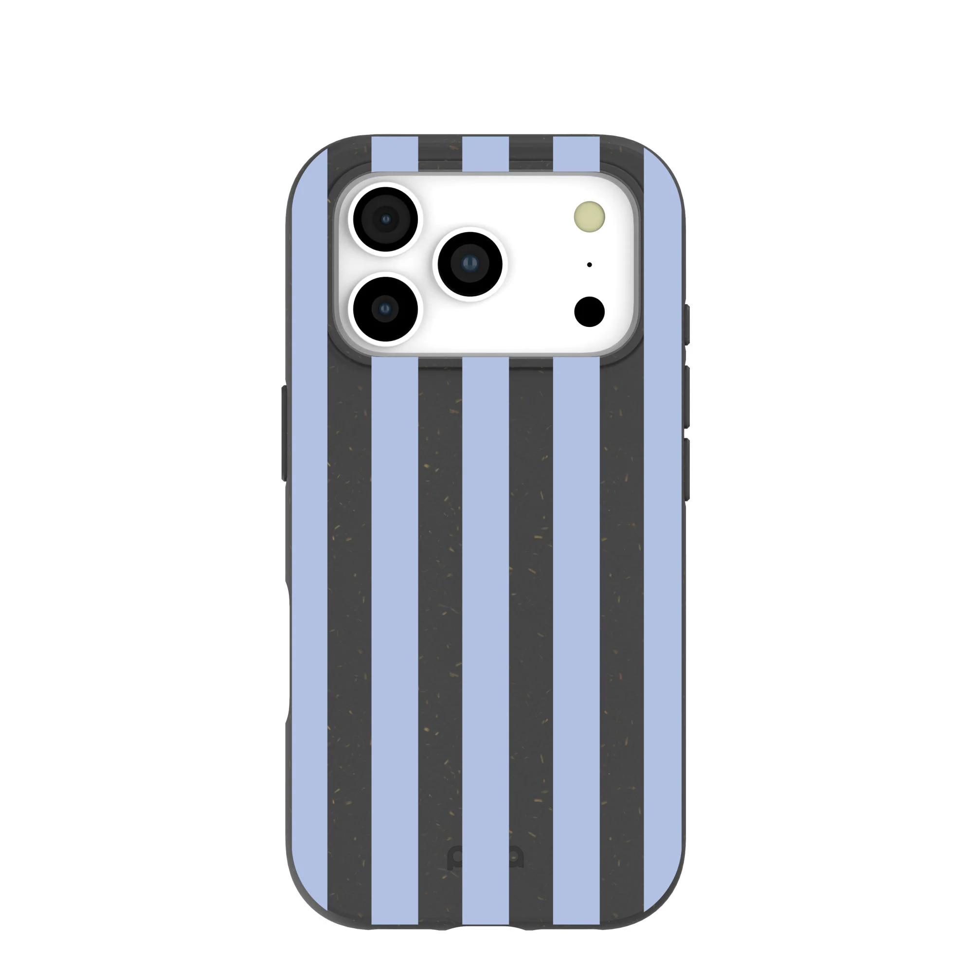 Black Ice Blue Stripes iPhone 17 Pro Case
