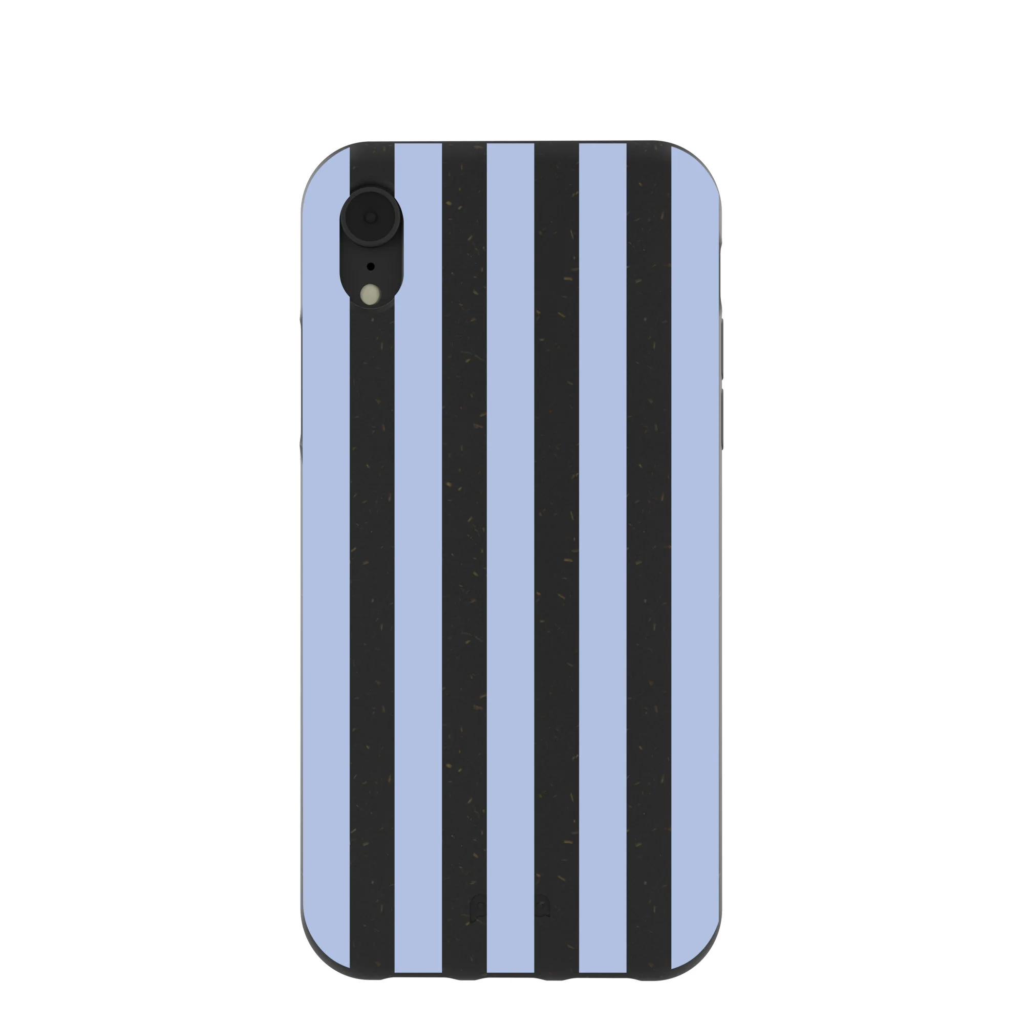 Black Ice Blue Stripes iPhone XR Case