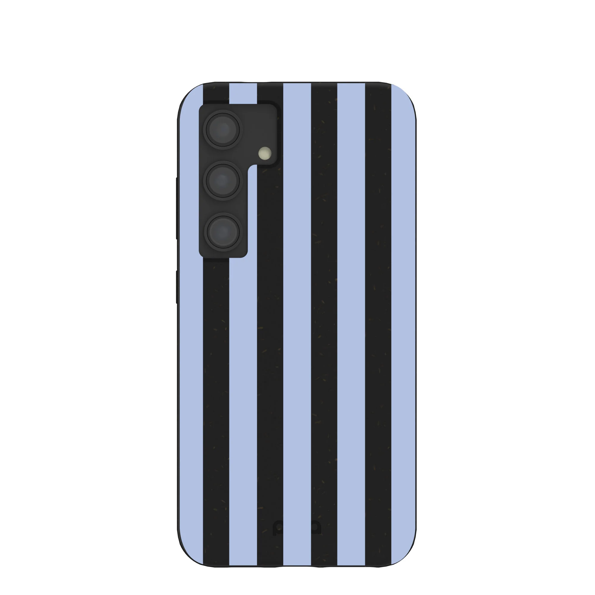Black Ice Blue Stripes Samsung Galaxy S24 Case
