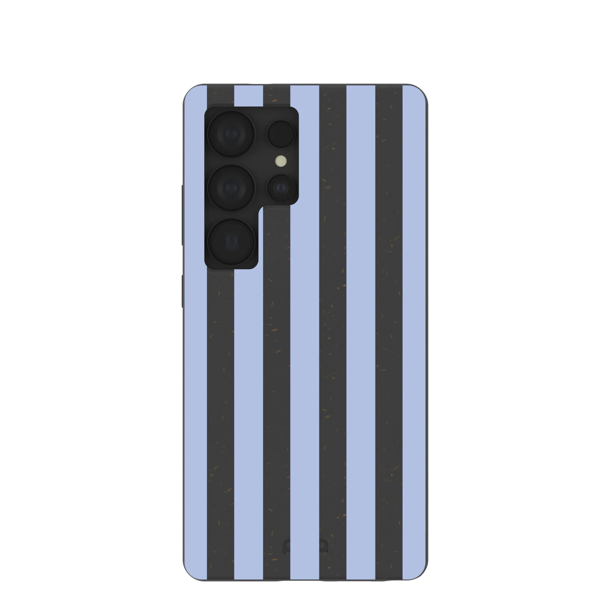 Black Ice Blue Stripes Samsung Galaxy S25 Ultra Case