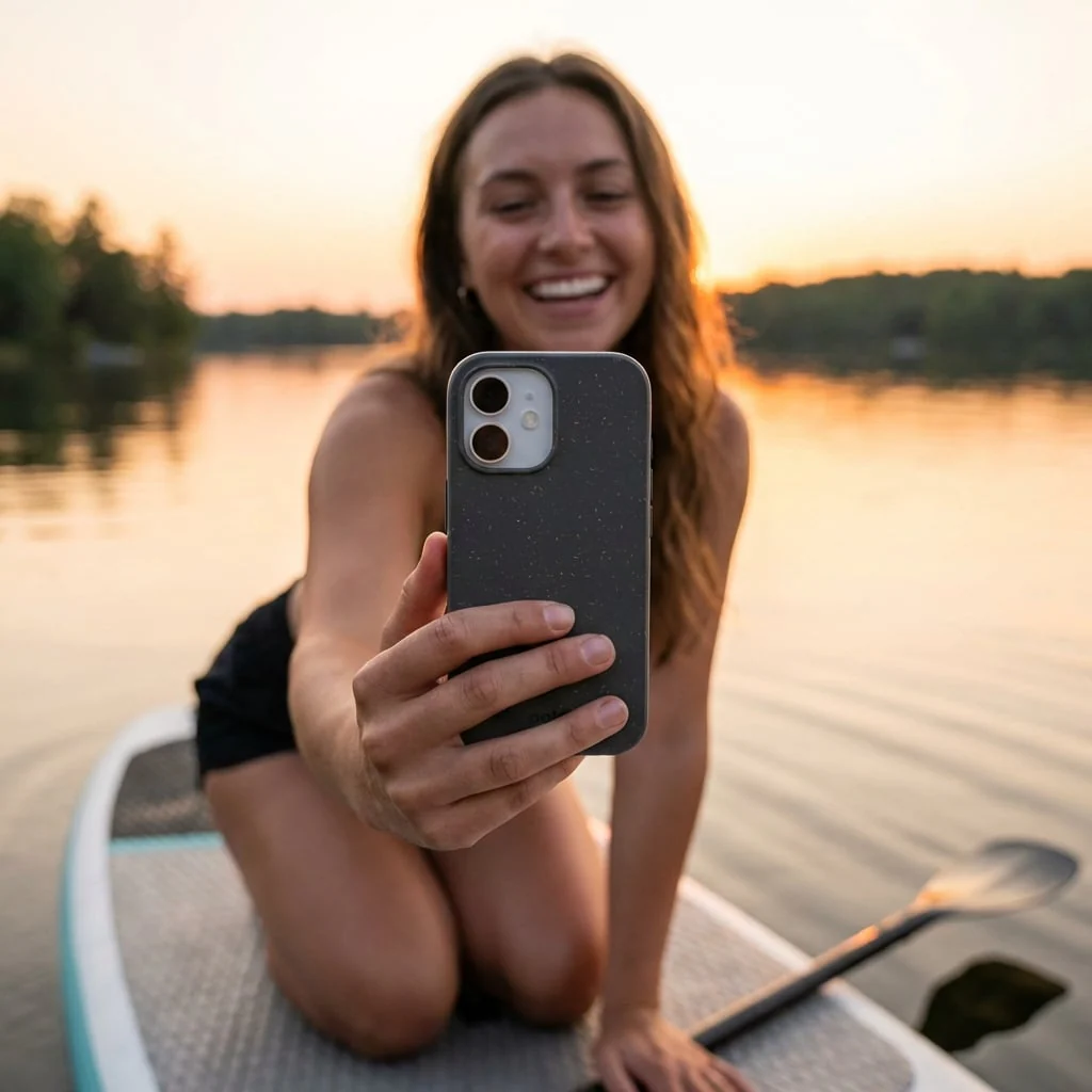 Black iPhone 17 Pro Max Case - Image 2