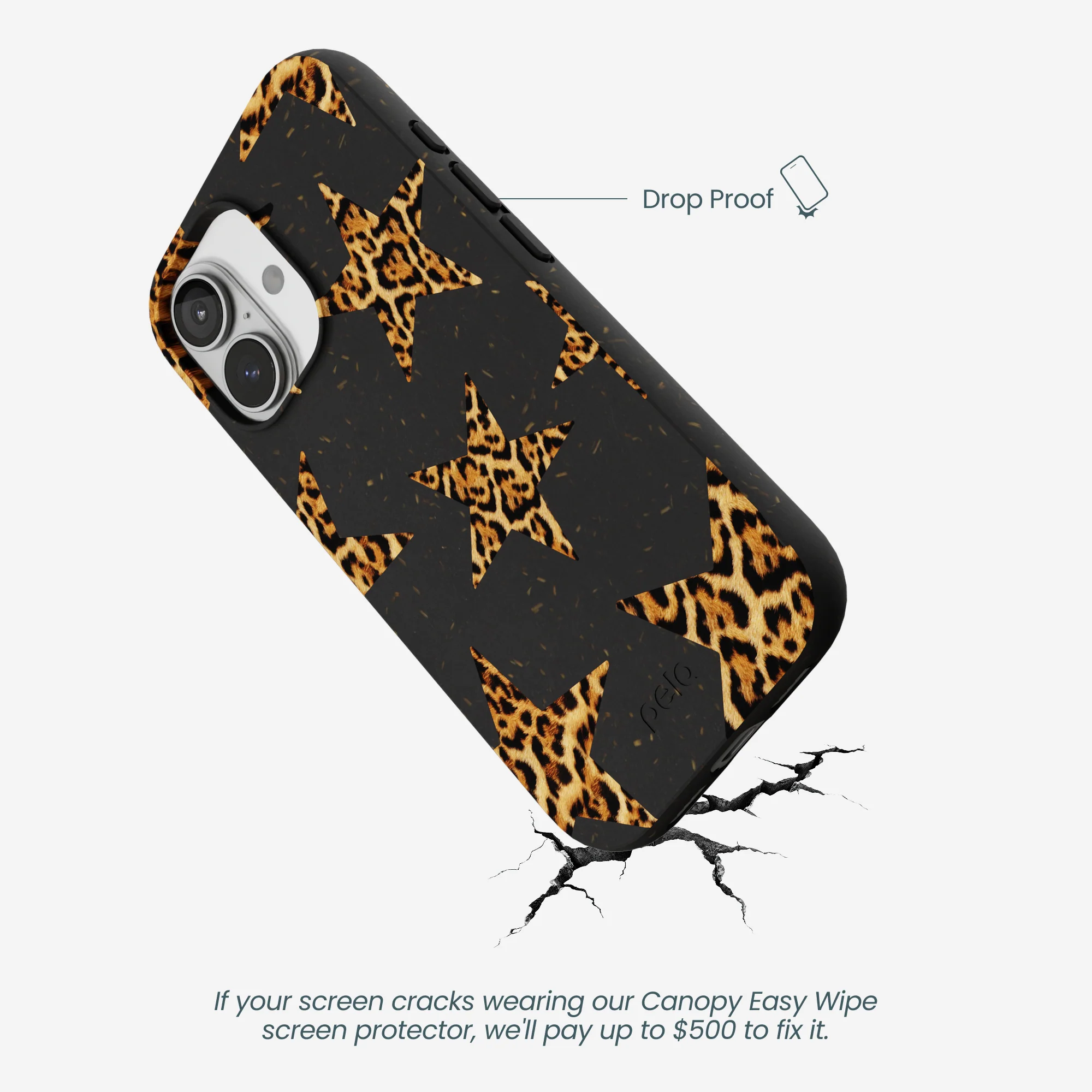 Black Jaguar Stars iPhone 17 Case - Image 5