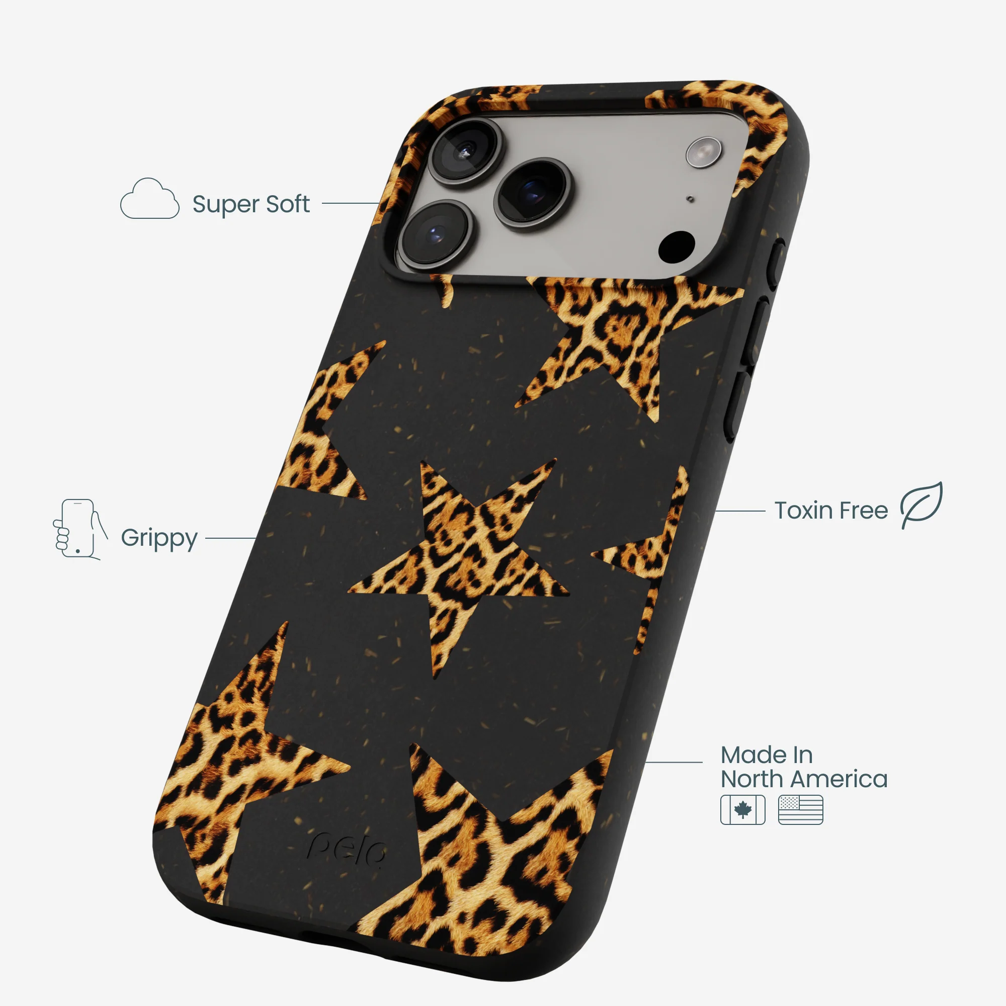 Black Jaguar Stars iPhone 17 Pro Max Case - Image 4