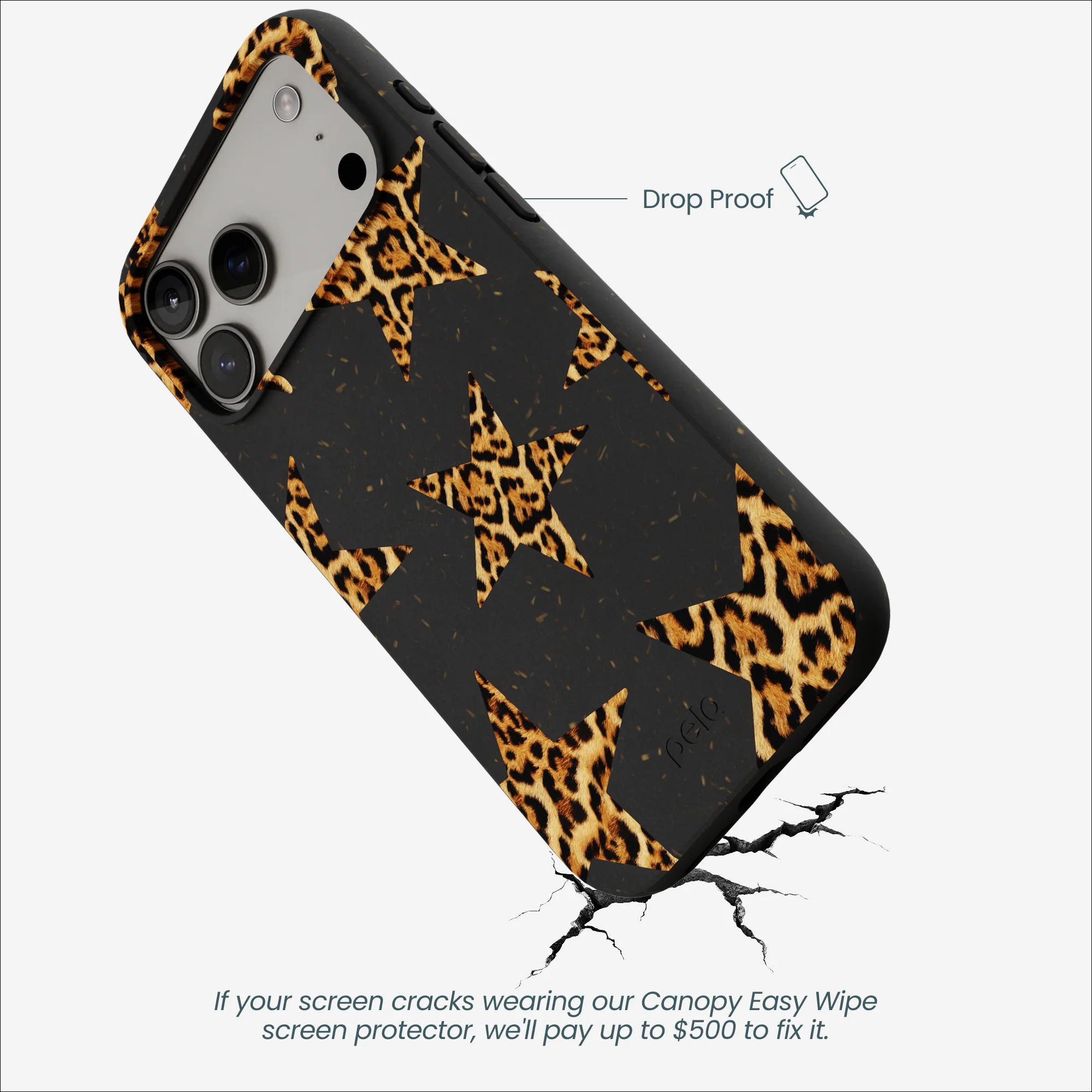 Black Jaguar Stars iPhone 17 Pro Max Case - Image 5