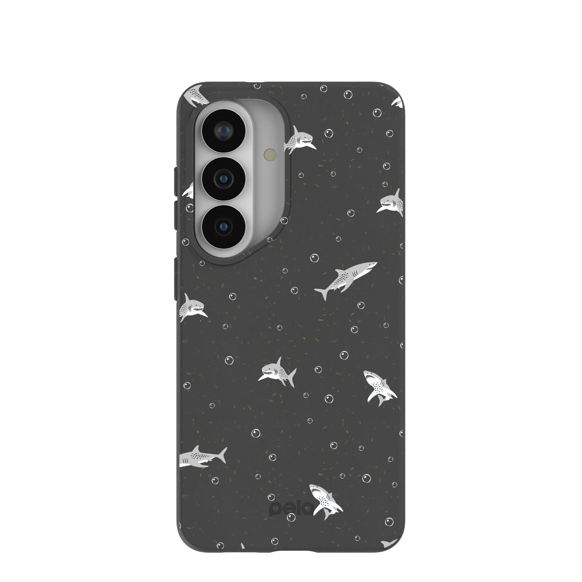 Black Lil Sharks Samsung Galaxy S26 Case