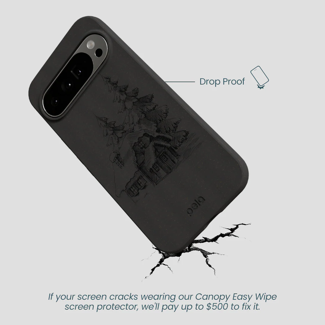 Black Lone Cabin Google Pixel 10 Pro XL Case - Image 5