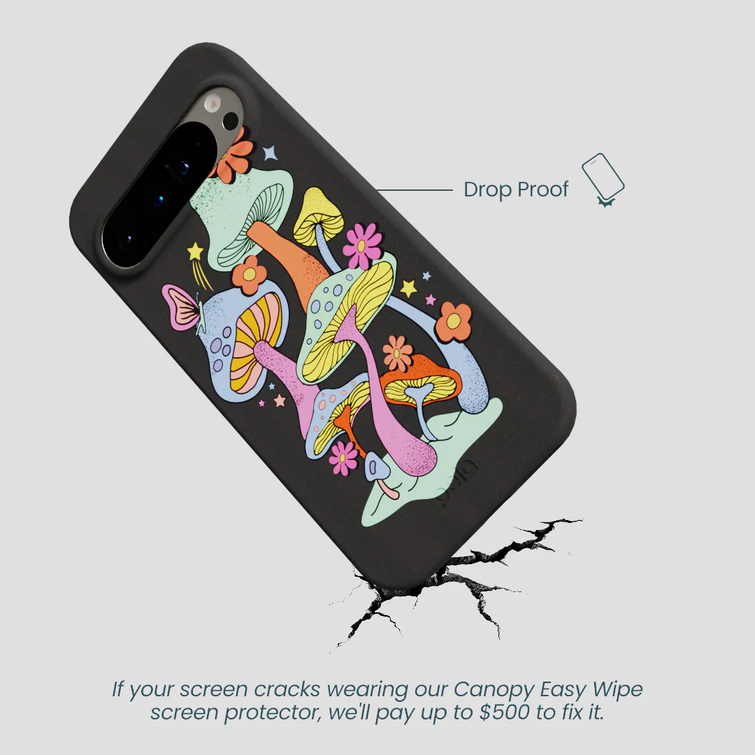 Black Magical Forest Google Pixel 9 Pro XL Case - Image 4