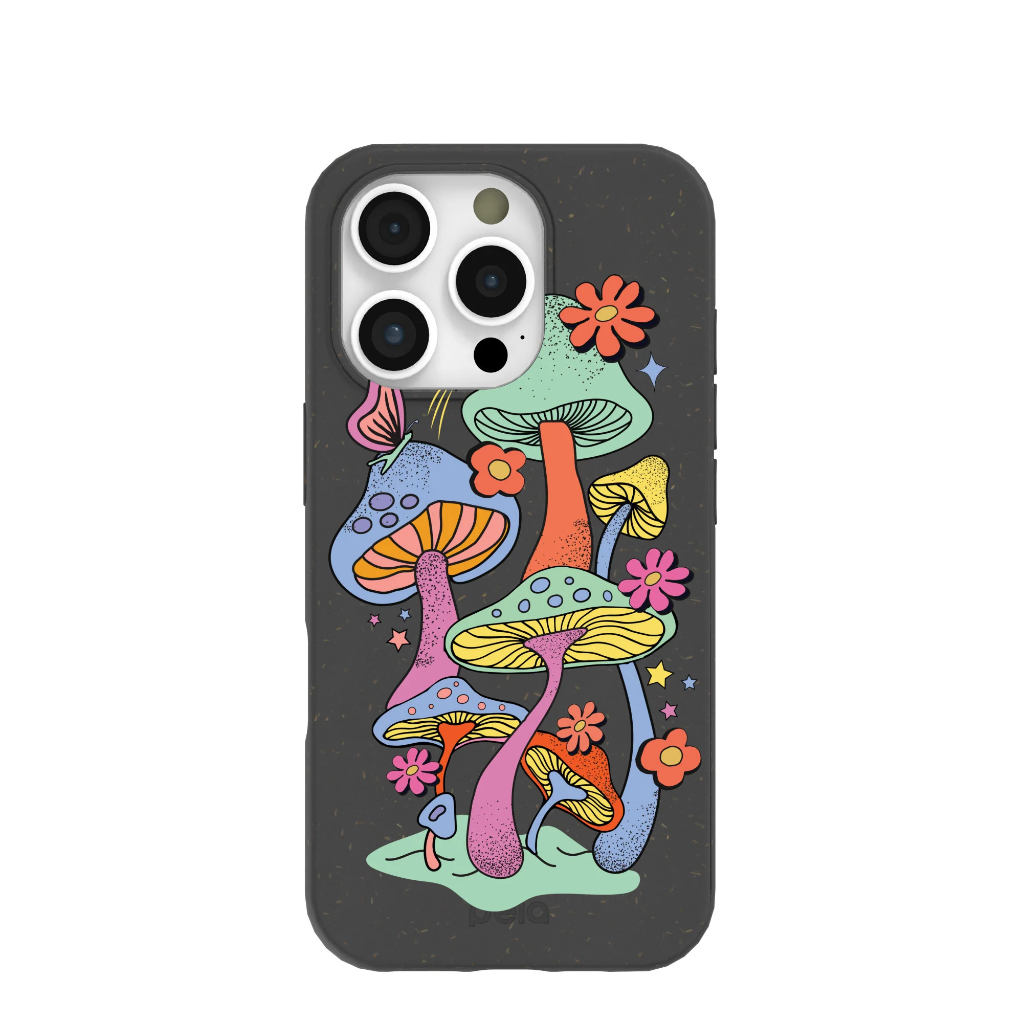 Black Magical Forest iPhone 16 Pro Case