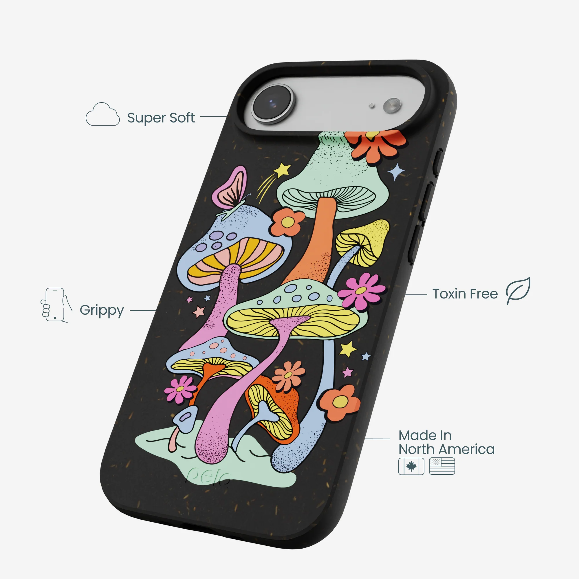 Black Magical Forest iPhone Air Case - Image 4
