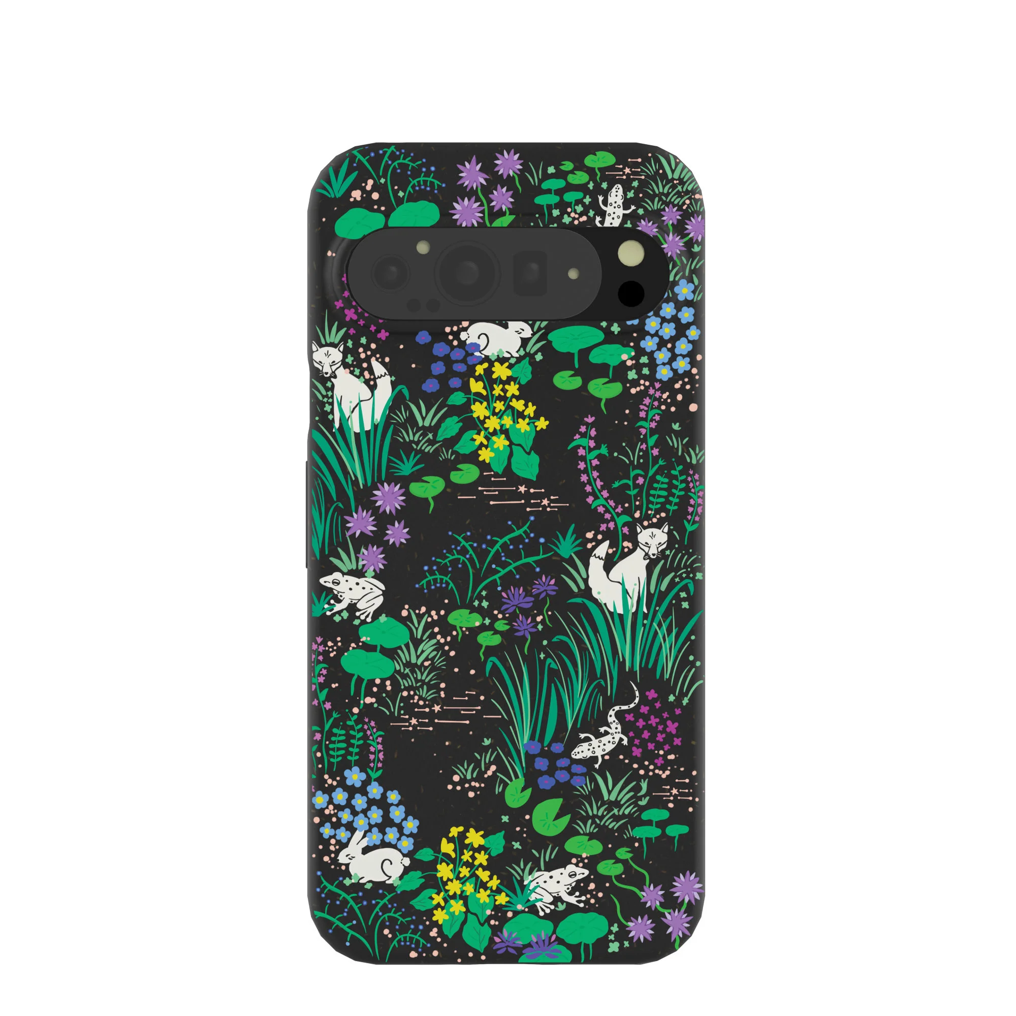 Black Midnight Pond Google Pixel 9 Pro XL Case