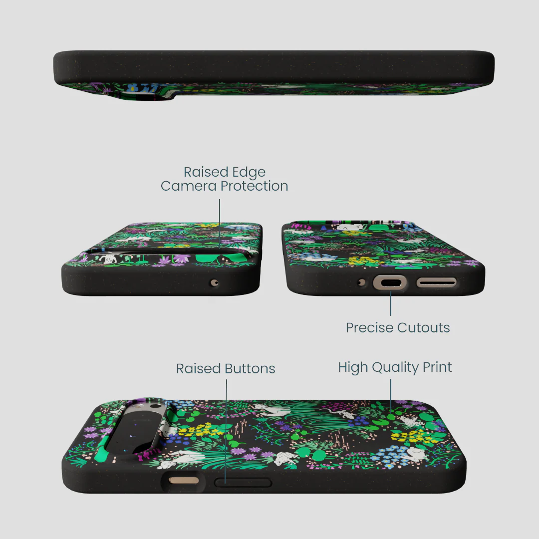 Black Midnight Pond Google Pixel 9 Pro XL Case - Image 3