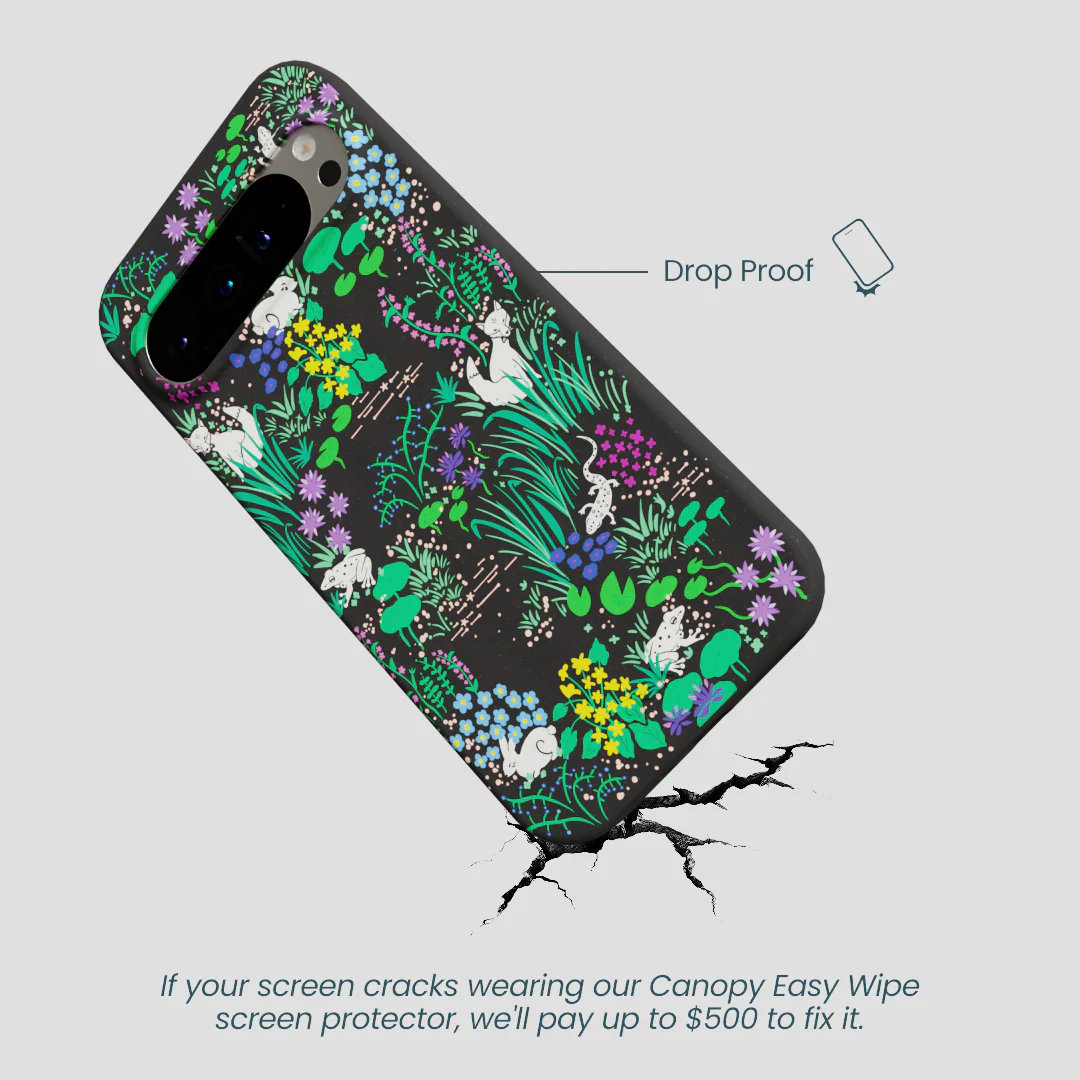 Black Midnight Pond Google Pixel 9 Pro XL Case - Image 5