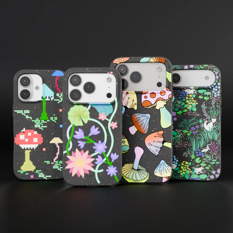 Black Midnight Pond iPhone 12 Mini Case - Image 6