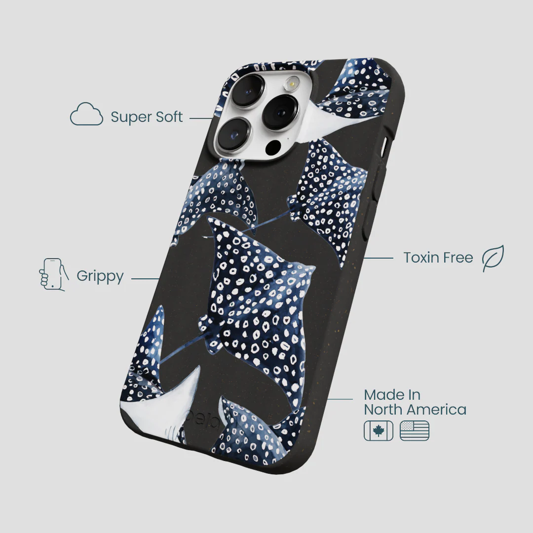 Black Midnight Rays iPhone 13 Pro Max Case - Image 4