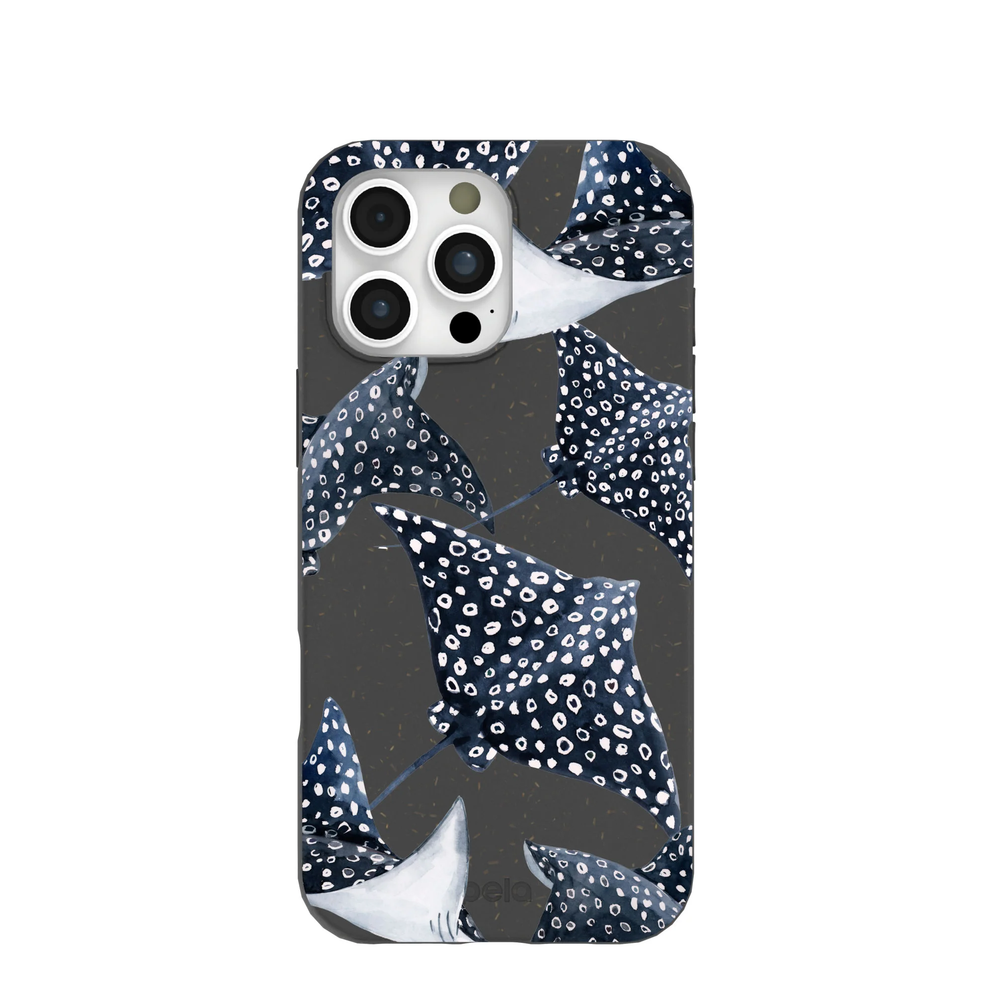 Black Midnight Rays iPhone 16 Pro Max Case