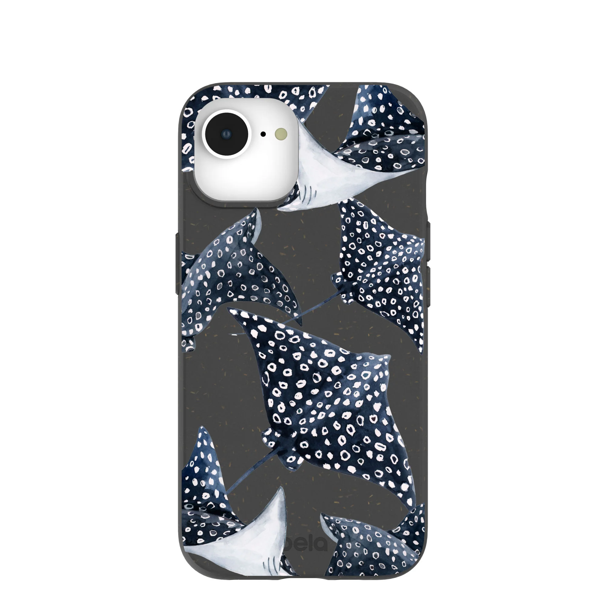 Black Midnight Rays iPhone 16e/17e Case
