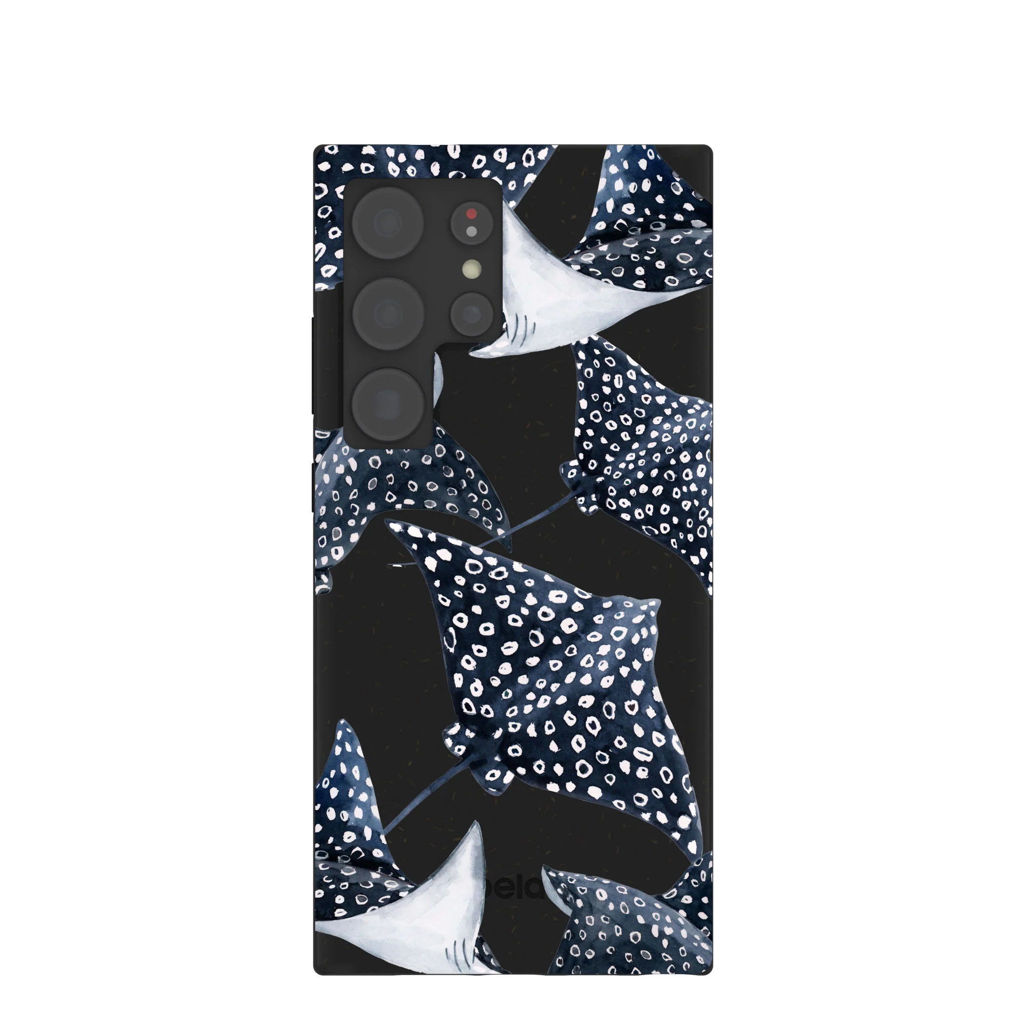 Black Midnight Rays Samsung Galaxy S24 Ultra Case