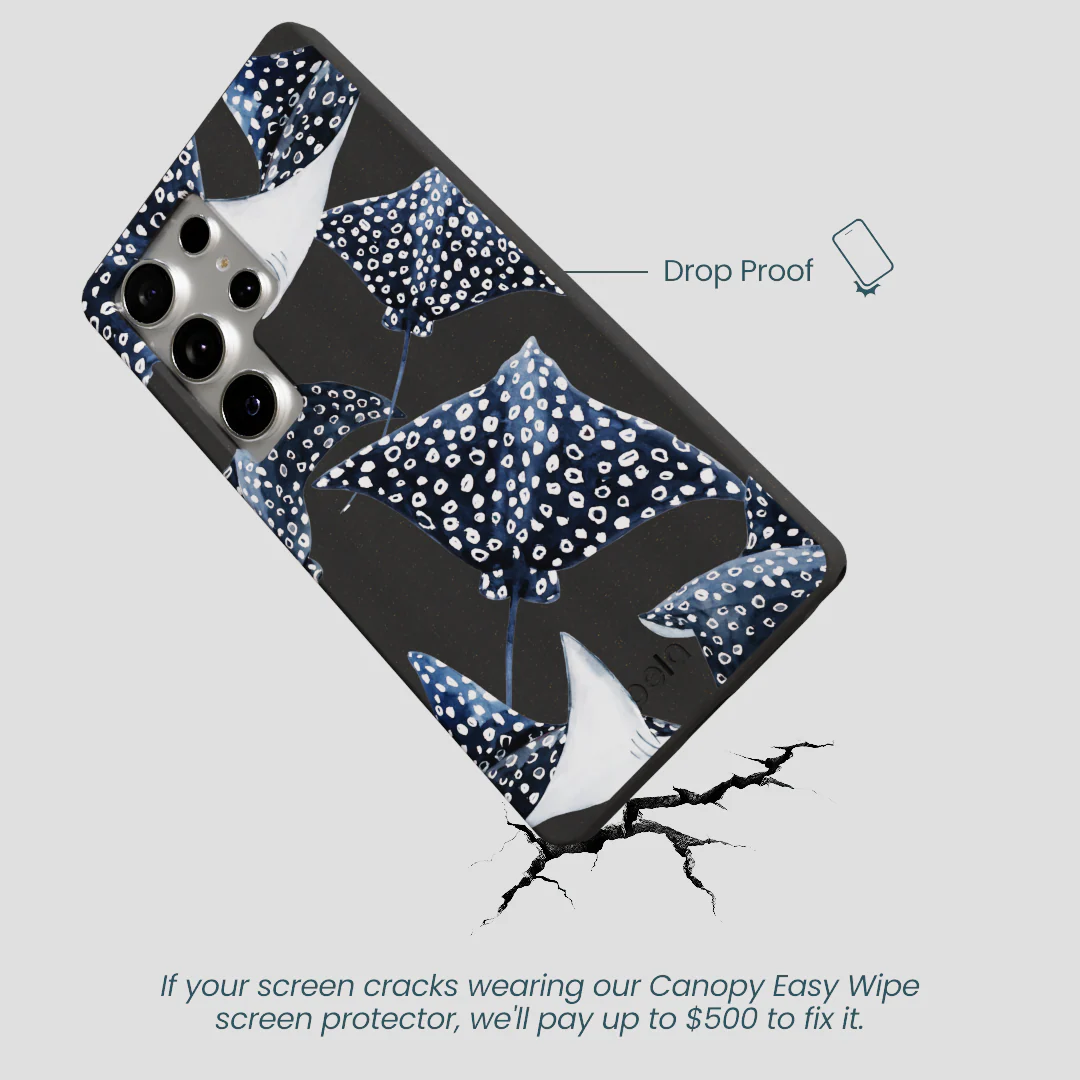 Black Midnight Rays Samsung Galaxy S25 Ultra Case - Image 5