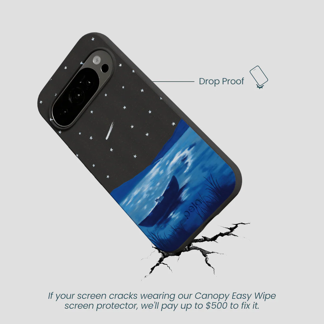 Black Moonlight Lake Google Pixel 10/10 Pro Case - Image 5