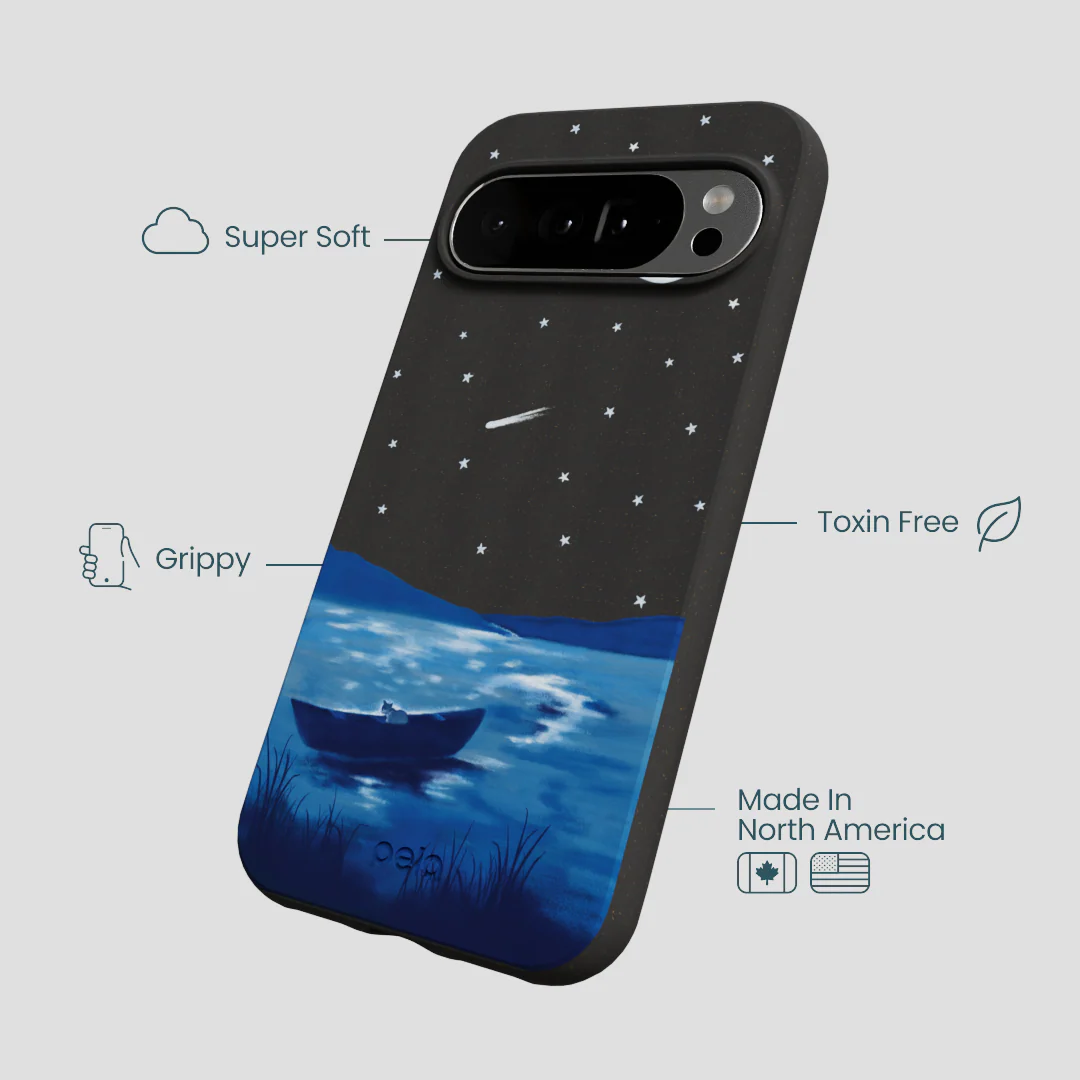 Black Moonlight Lake Google Pixel 10 Pro XL Case - Image 4