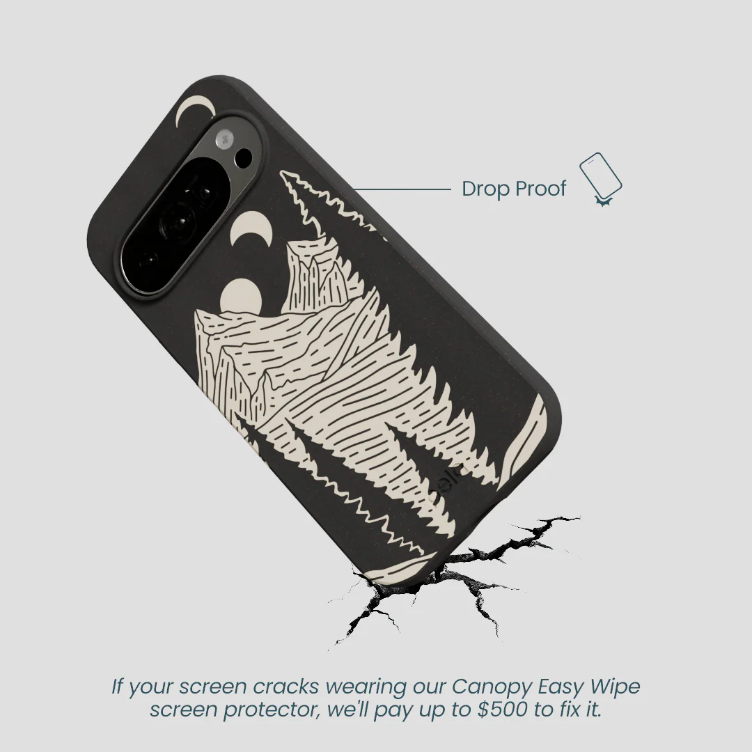Black Moonlight Peaks Google Pixel 10/10 Pro Case - Image 5