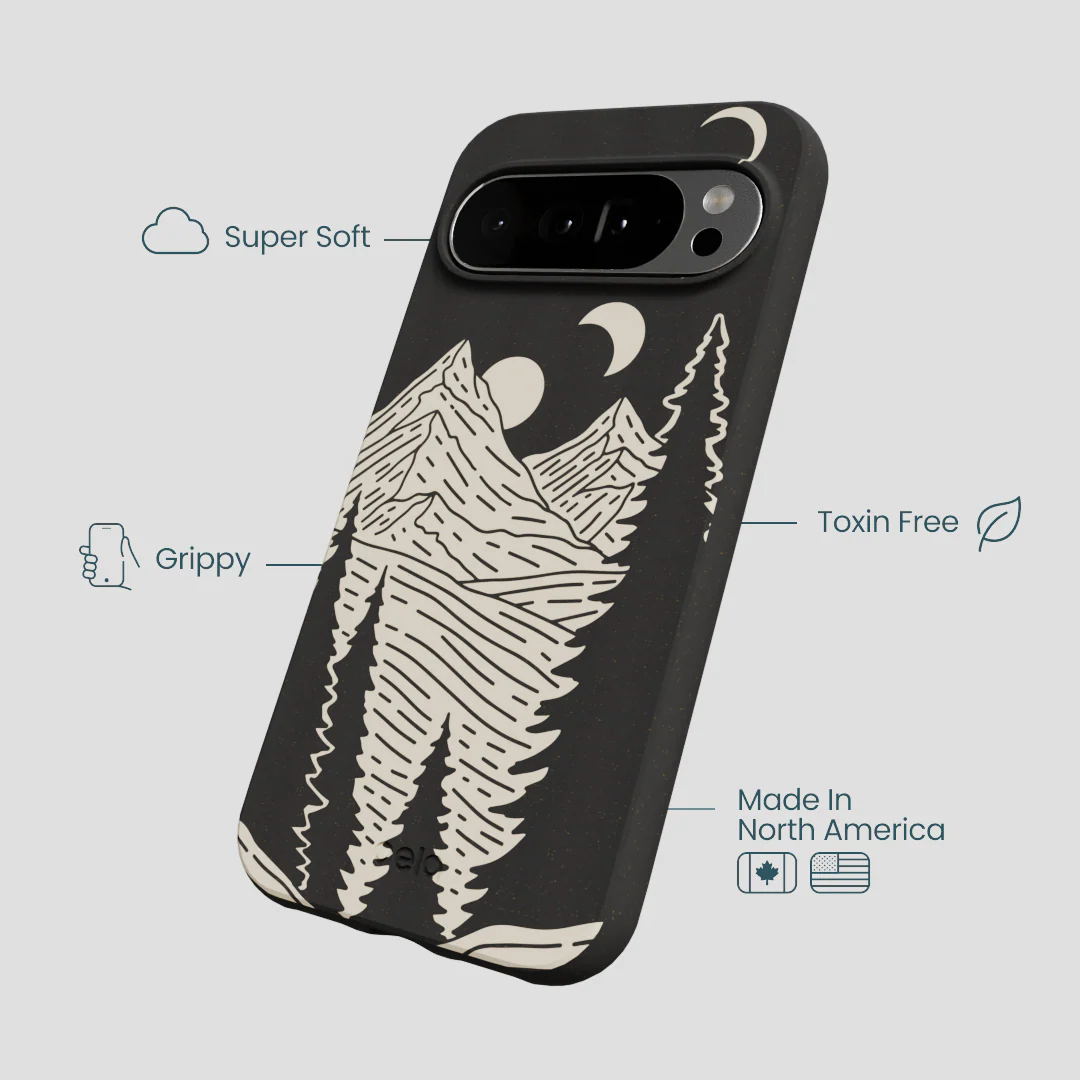 Black Moonlight Peaks Google Pixel 10 Pro XL Case - Image 4