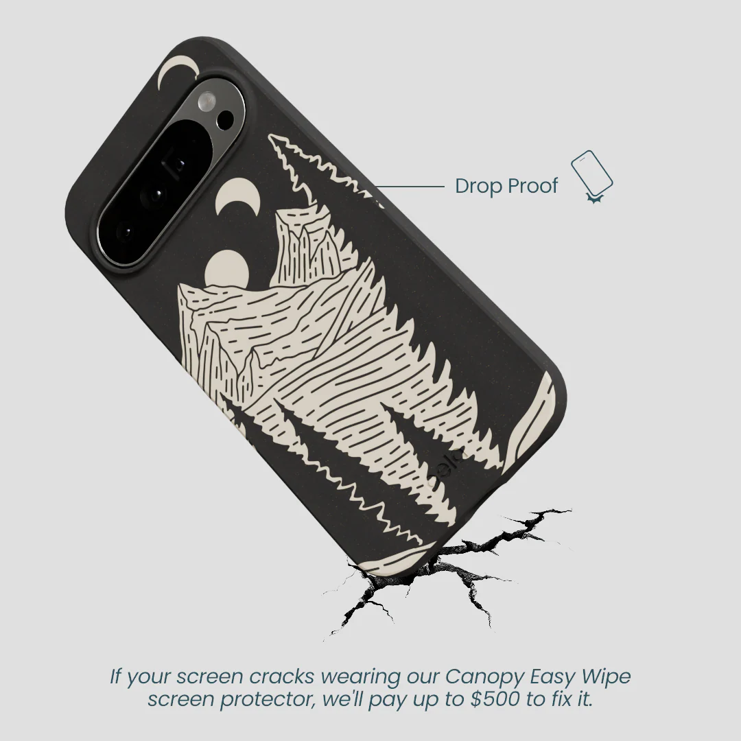 Black Moonlight Peaks Google Pixel 10 Pro XL Case - Image 5