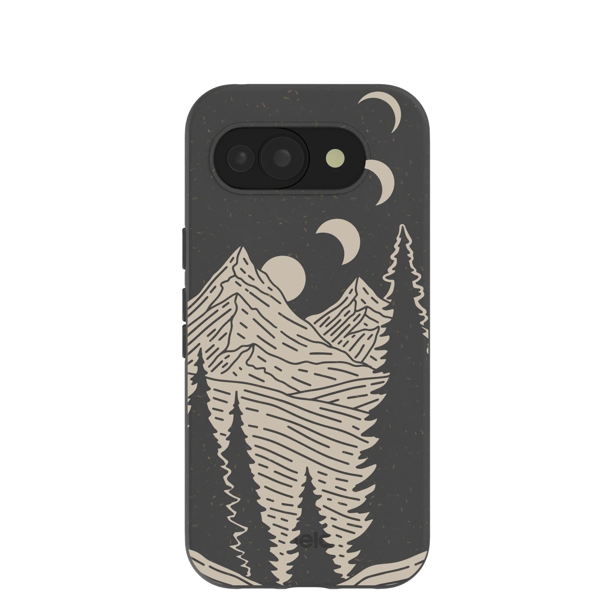 Black Moonlight Peaks Google Pixel 10a Case