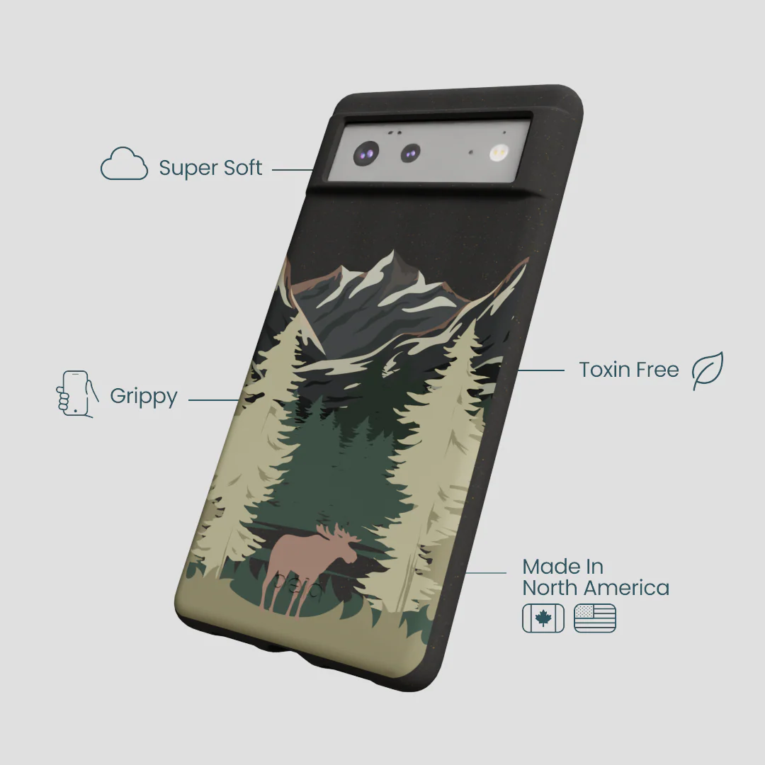 Black Moose Mountain Google Pixel 6a Case - Image 4