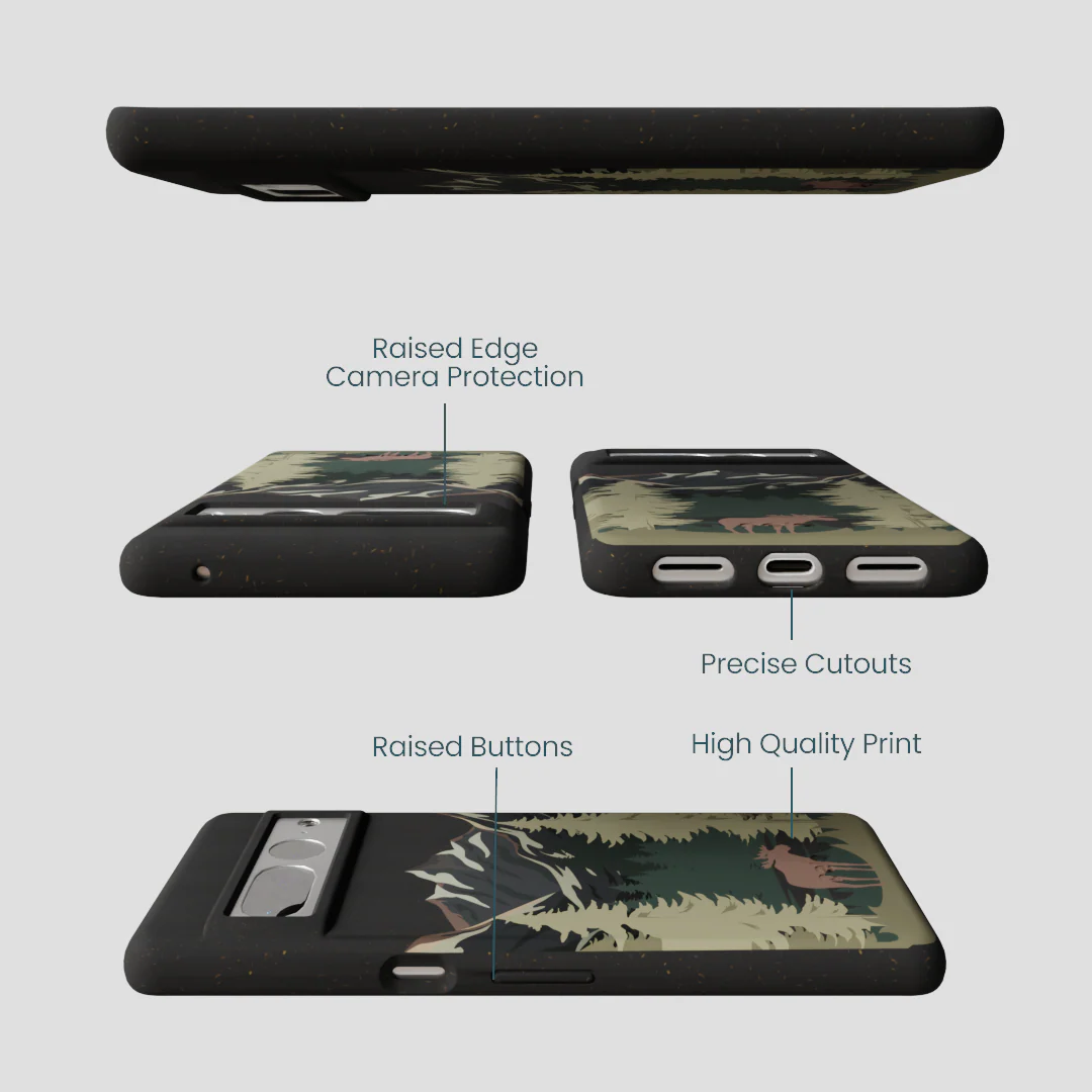 Black Moose Mountain Google Pixel 7 Pro Case - Image 3