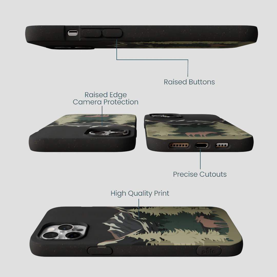 Black Moose Mountain iPhone 12 Pro Max Case - Image 3