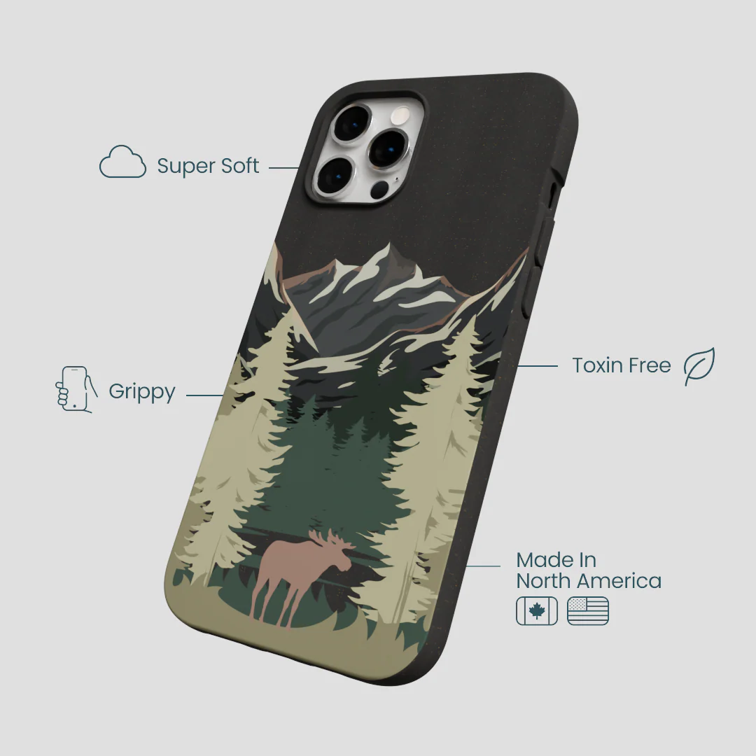 Black Moose Mountain iPhone 12 Pro Max Case - Image 4