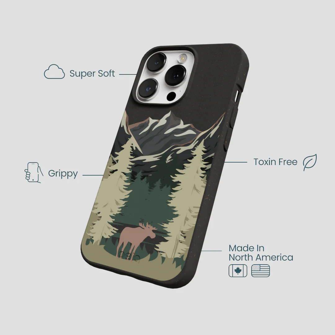 Black Moose Mountain iPhone 13 Pro Case - Image 4