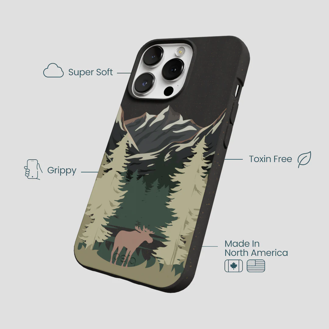 Black Moose Mountain iPhone 13 Pro Max Case - Image 4