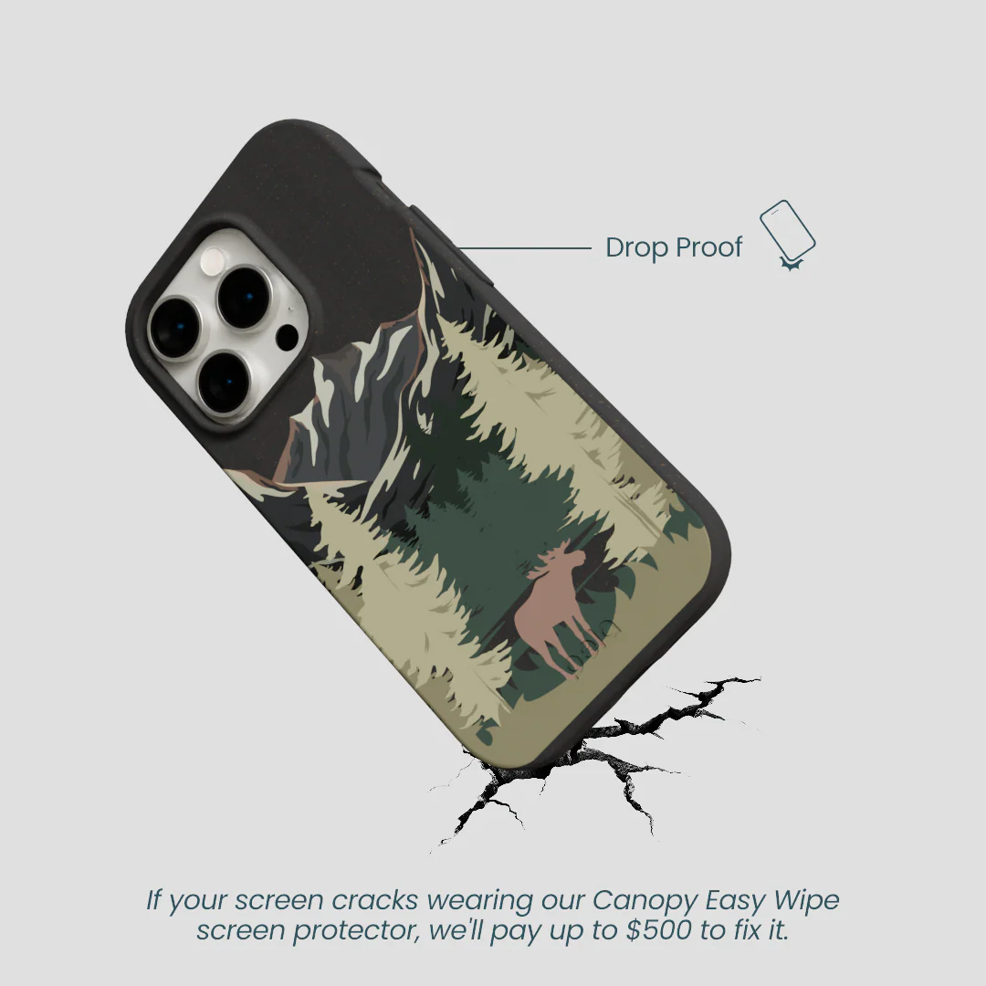 Black Moose Mountain iPhone 14 Pro Case - Image 5