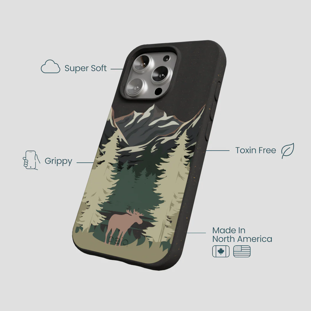 Black Moose Mountain iPhone 16 Pro Case - Image 4