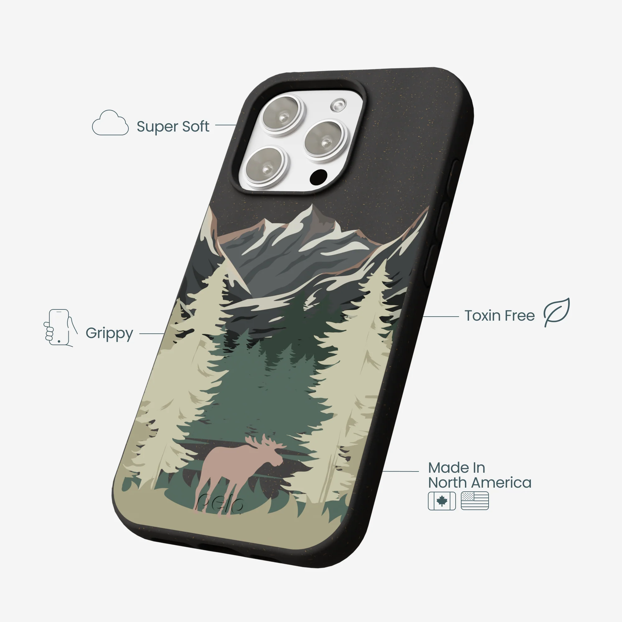 Black Moose Mountain iPhone 16 Pro Max Case - Image 4